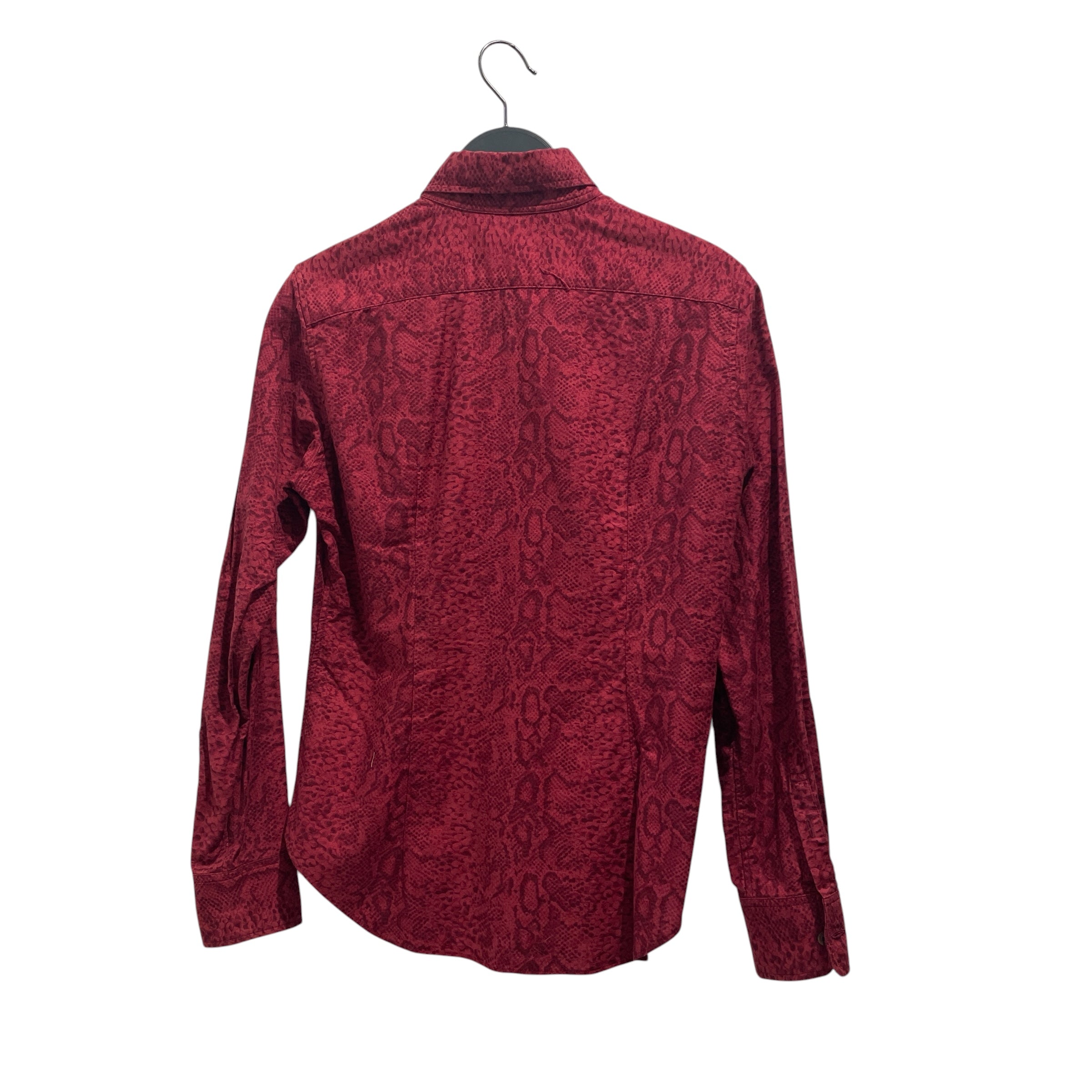 HYSTERIC GLAMOUR/LS Shirt/FREE/Animal Pattern/Cotton/RED/SNAKESKIN LS SHIRT view 2