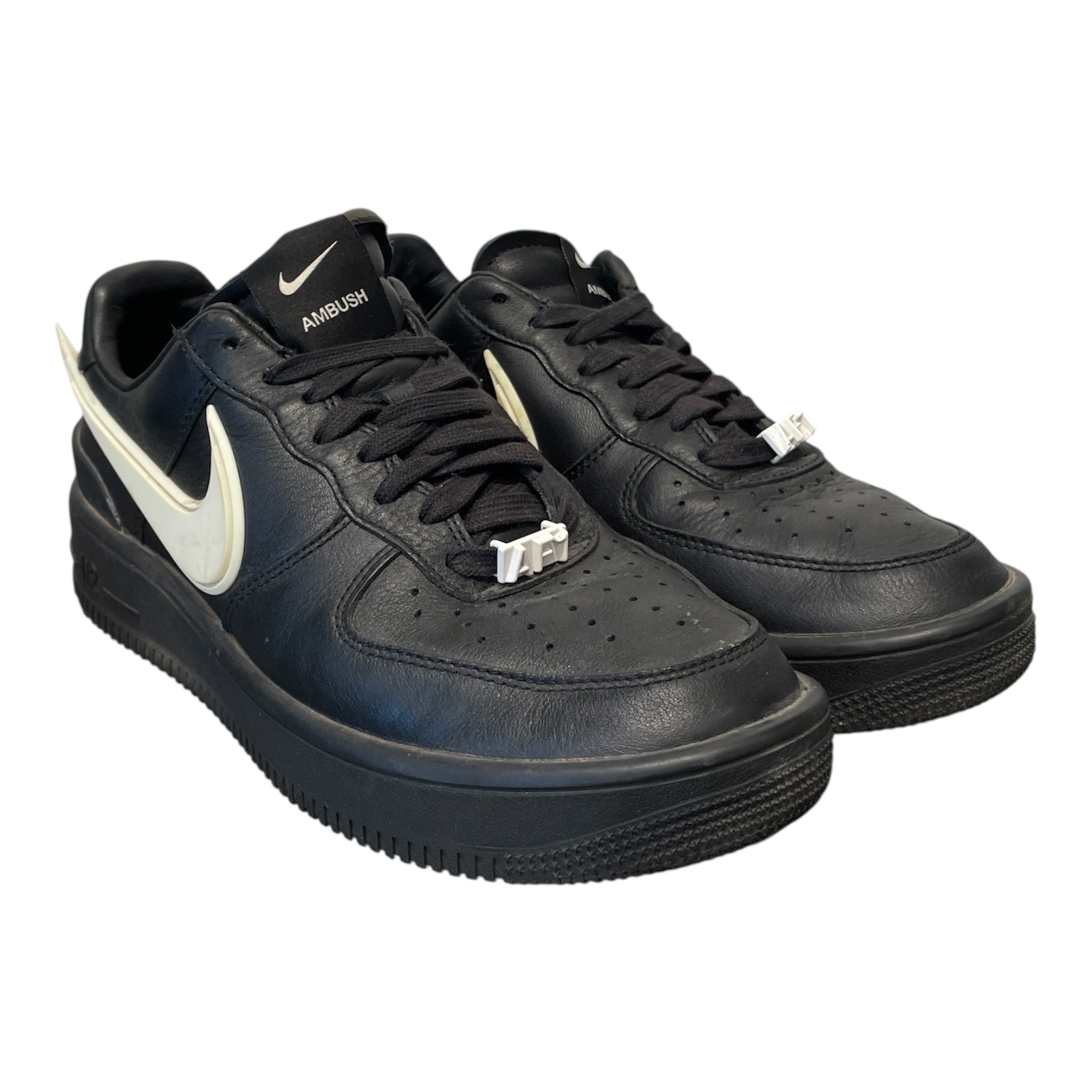 NIKE/AMBUSH/Low-Sneakers/US 8.5/Leather/BLK/AF1 view 1
