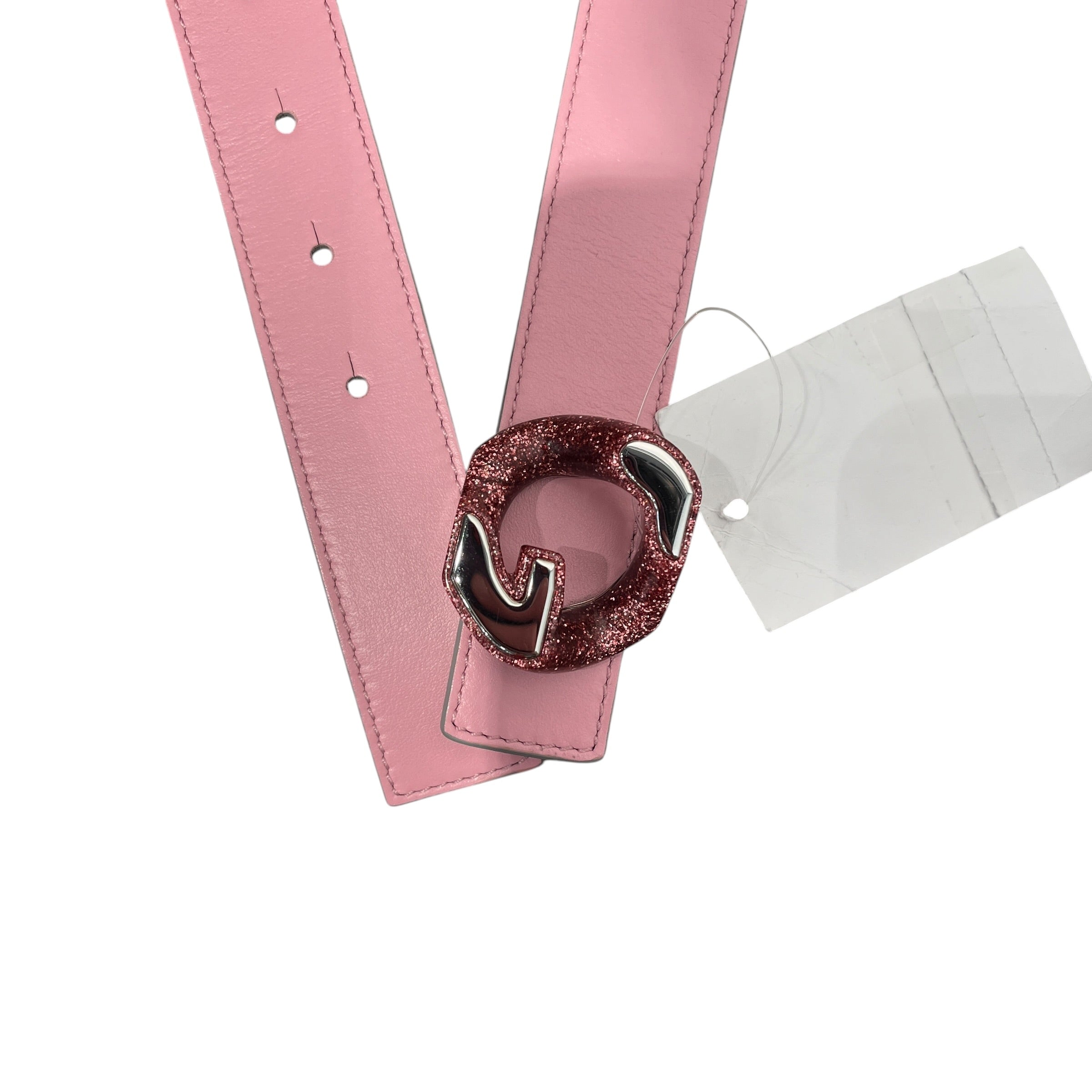 GIVENCHY/Belt/Leather/PNK/L's/GLITTER G view 3