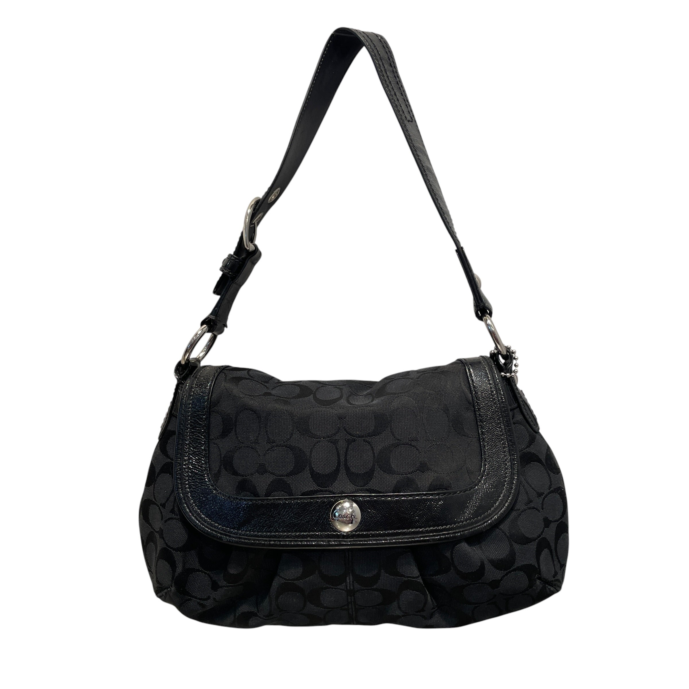 COACH/Bag/Monogram/Leather/BLK/Boho SHoulder bag view 1
