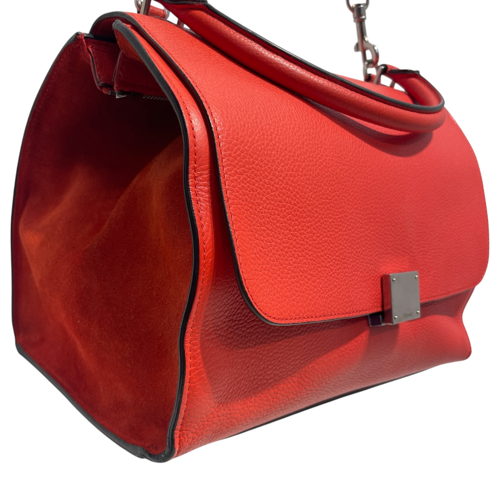 CELINE/Tote Bag/Leather/ORN/Celine Trapeze Bag view 4