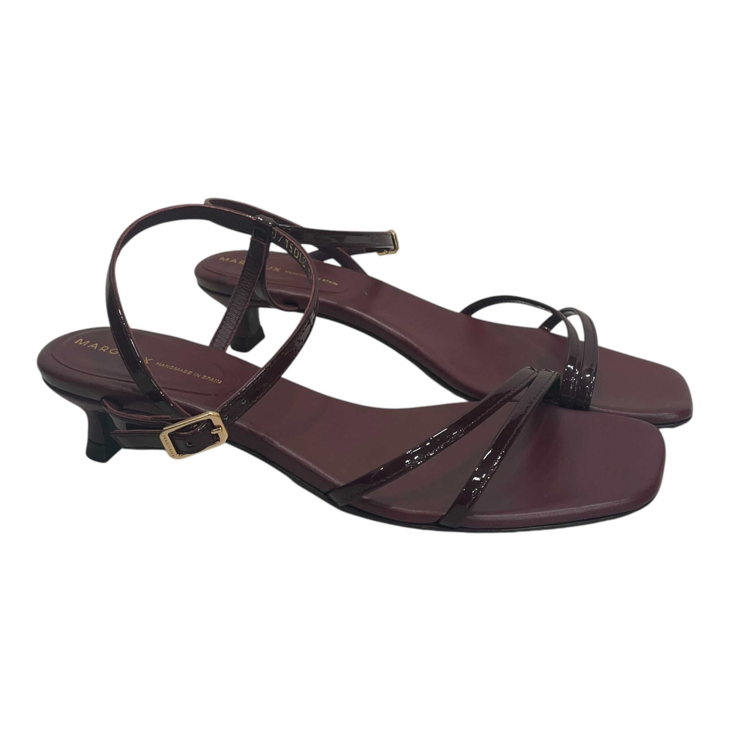 MARGAUX/Heels/EU 37/Leather/BRD/GLOSSY STRAPES view 1
