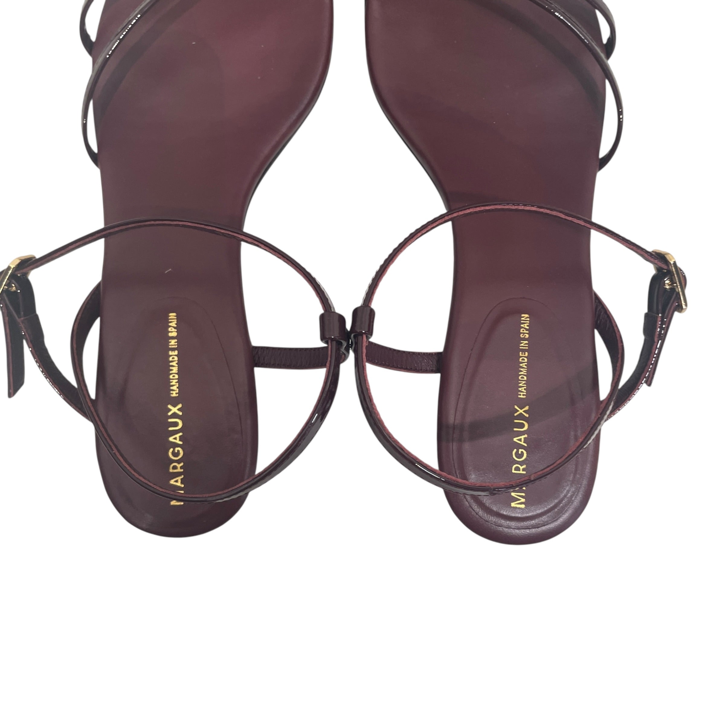 MARGAUX/Heels/EU 37/Leather/BRD/GLOSSY STRAPES view 3