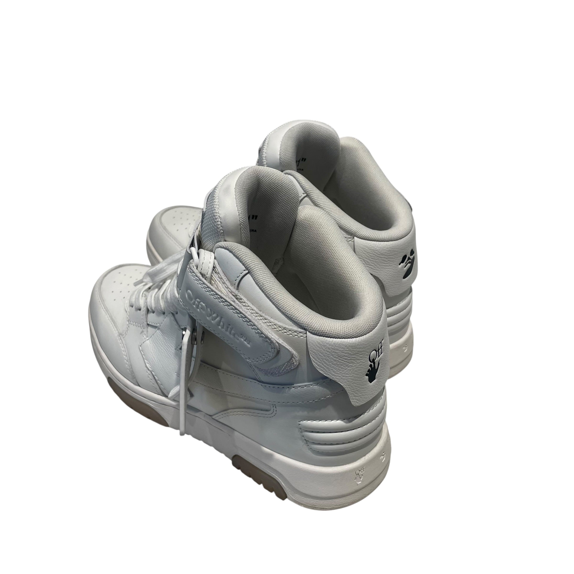 OFF-WHITE/Hi-Sneakers/EU 41/Leather/WHT/out of office mid view 2