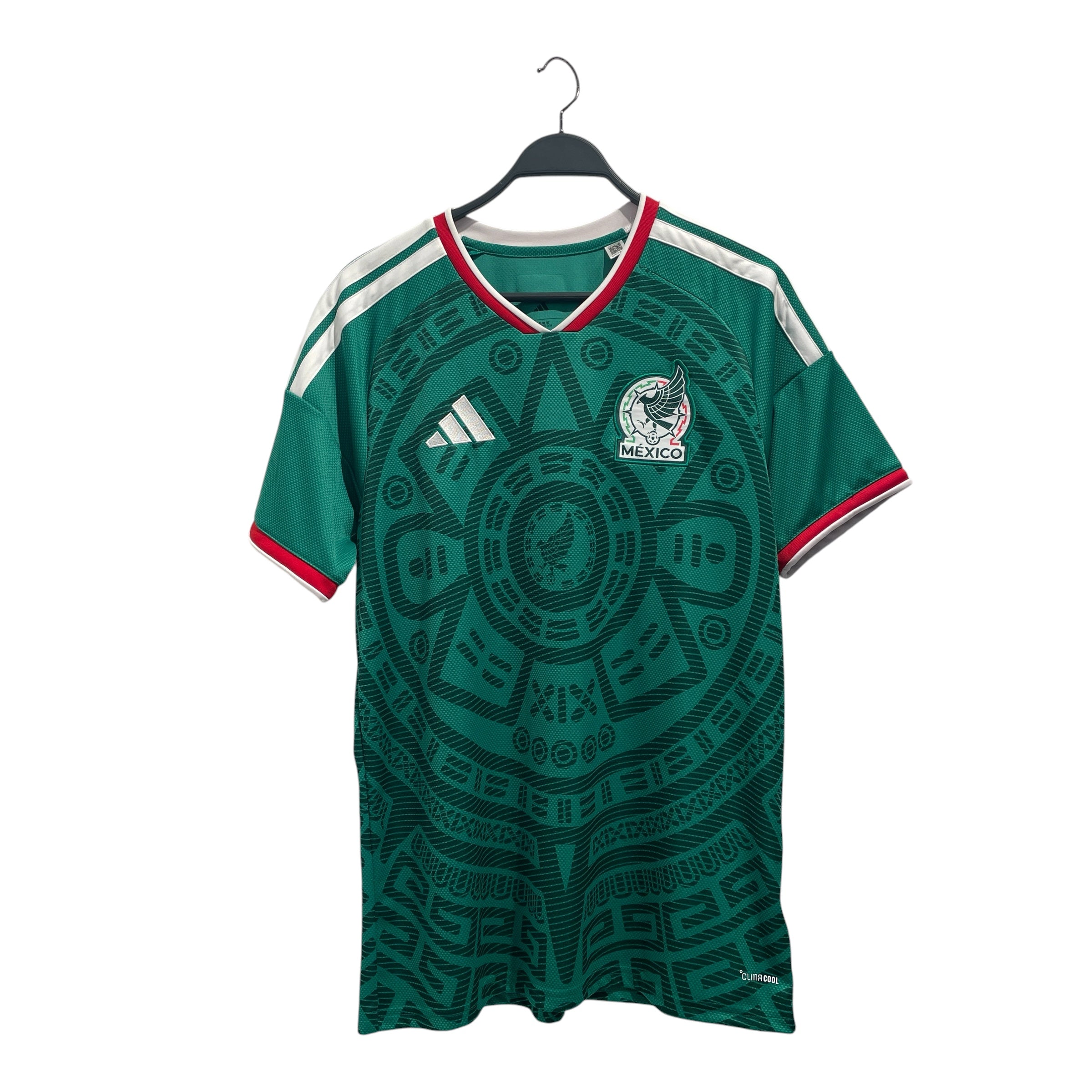 adidas/T-Shirt/L/Polyester/GRN/All Over Print/MEXICO JERSEY view 1
