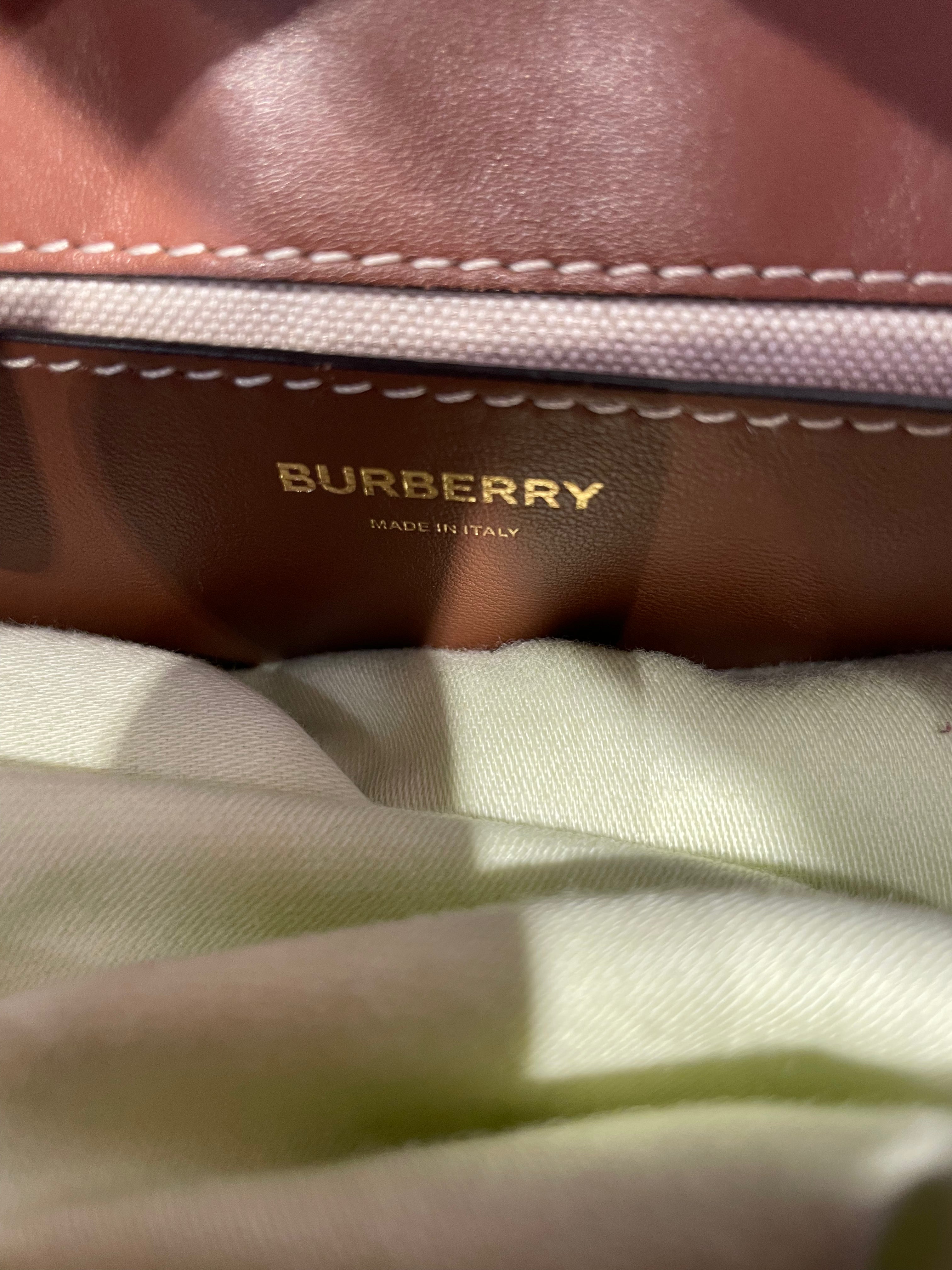 BURBERRY/Cross Body Bag/Leather/BRW/Note view 3