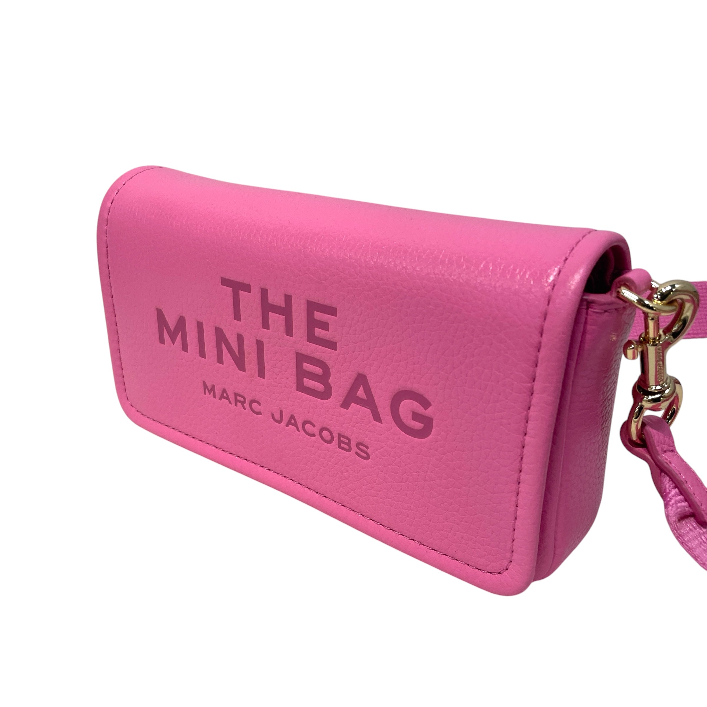 MARC JACOBS/Cross Body Bag/Leather/PNK/The Mini Bag view 5