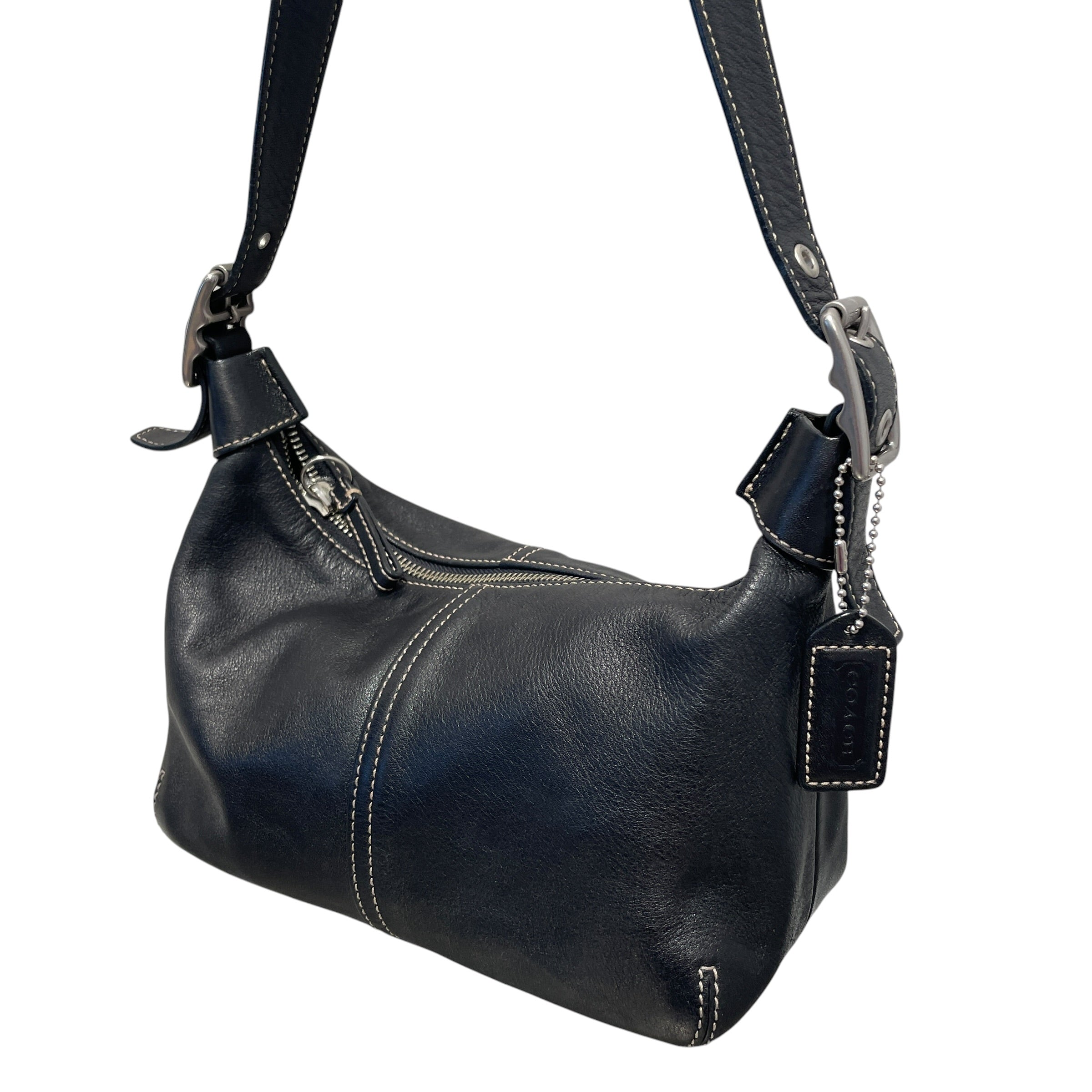 COACH/Bag/Leather/BLK/Legacy Convertible Cross body view 3