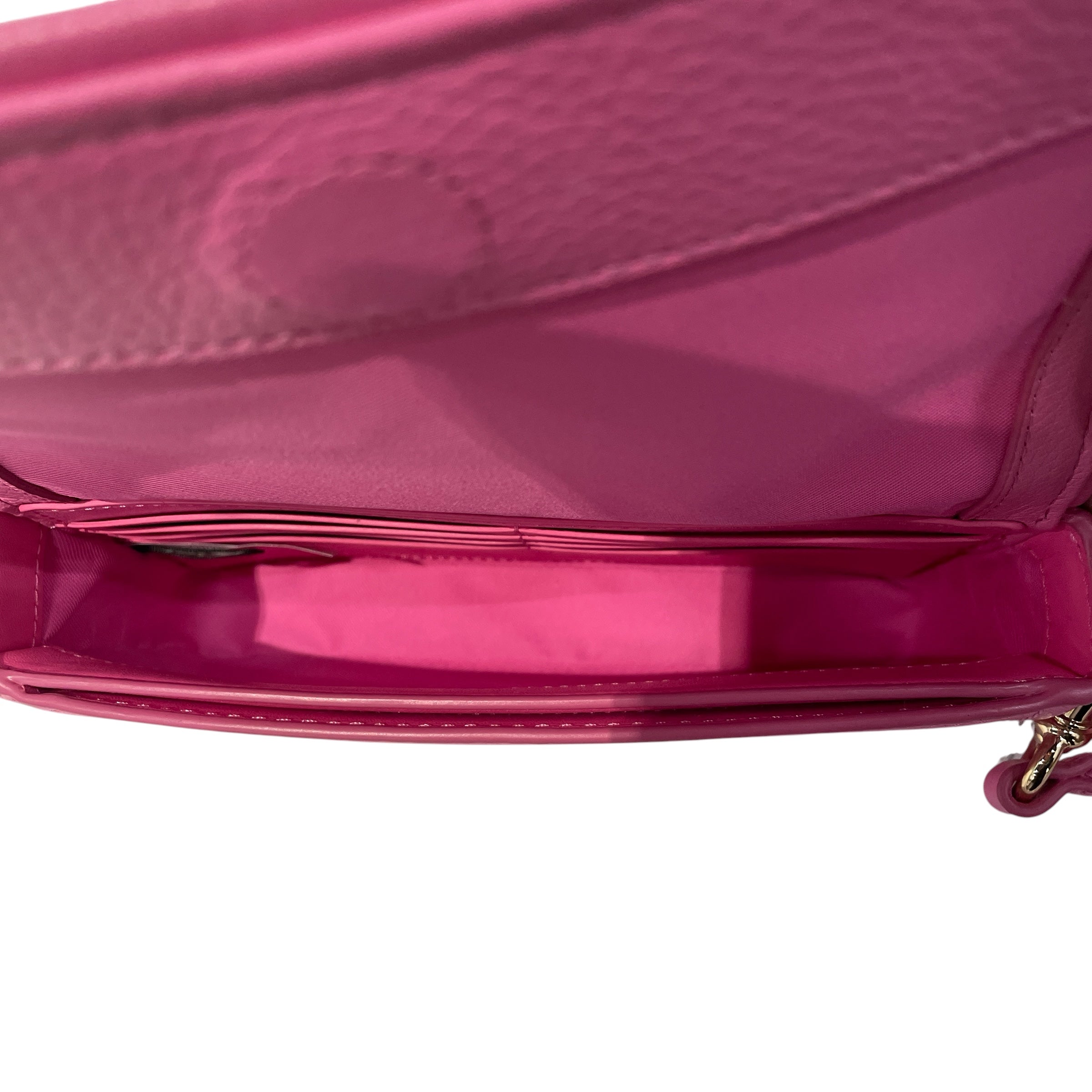 MARC JACOBS/Cross Body Bag/Leather/PNK/The Mini Bag view 3