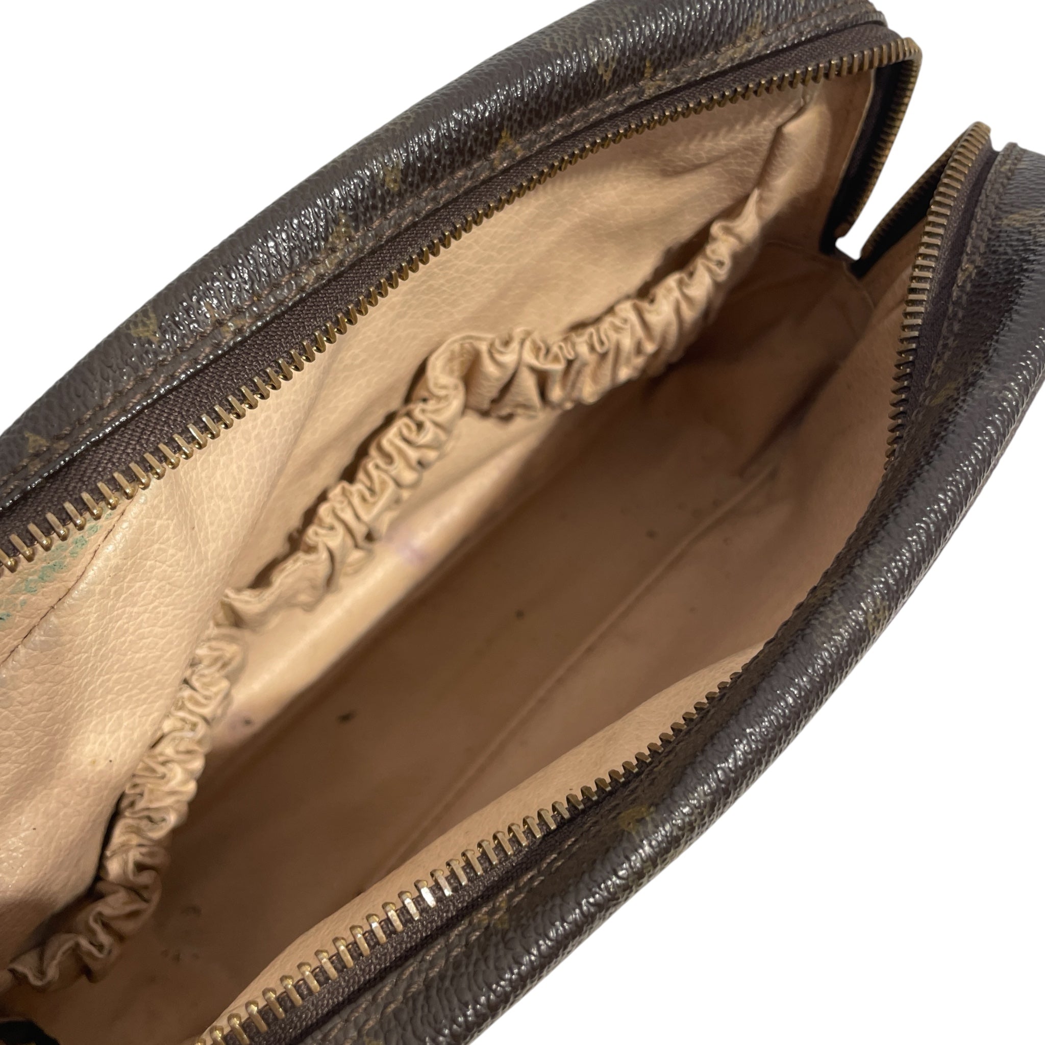LOUIS VUITTON/Clutch Bag/Leather/CML/compartments view 5