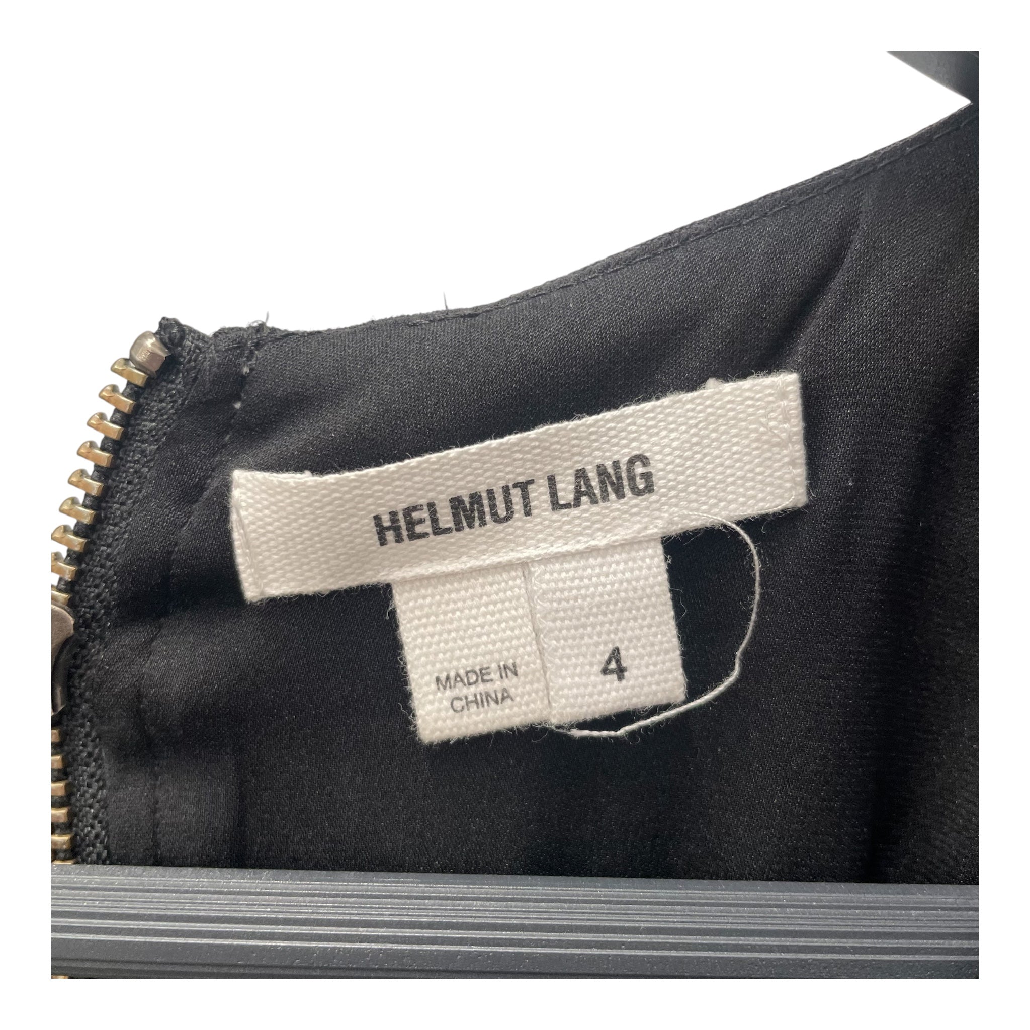 Helmut Lang/LS Dress/4/Cotton/BLK/ view 3