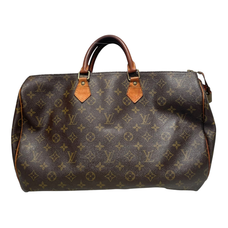 LOUIS VUITTON/Boston Bag/S/Monogram/Leather/BRW/speedy