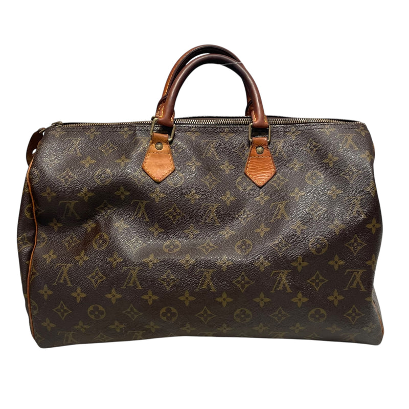 LOUIS VUITTON/Boston Bag/S/Monogram/Leather/BRW/speedy