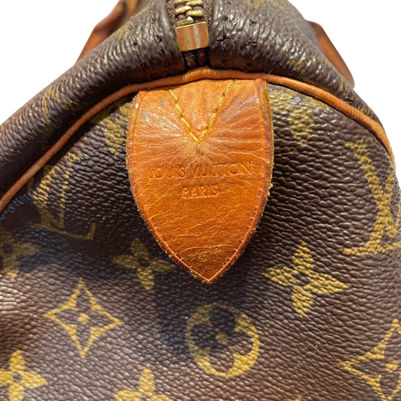 LOUIS VUITTON/Boston Bag/S/Monogram/Leather/BRW/speedy