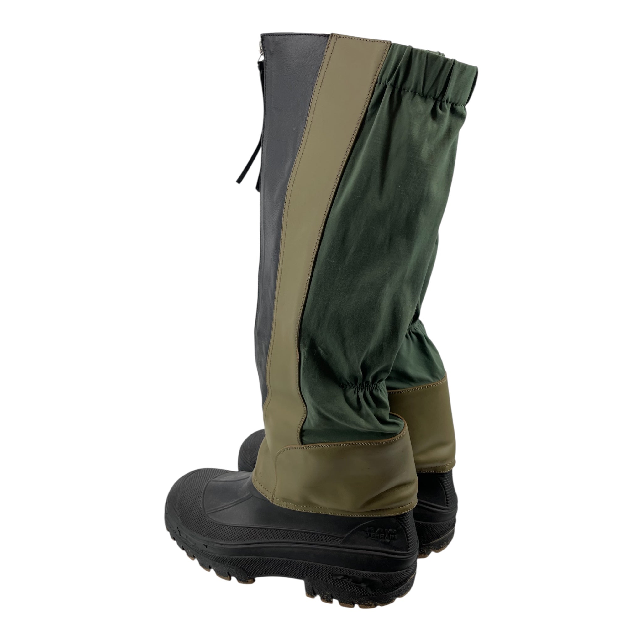 Kiko Kostadinov/Boots/EU 44/Nylon/BLK/MAIDEN TWO TONE GREEN view 1