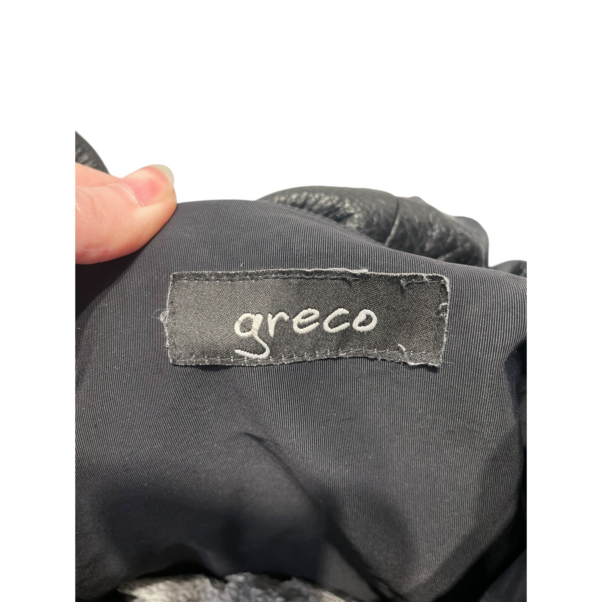 Greco/Bag/Leather/BLK/ view 3