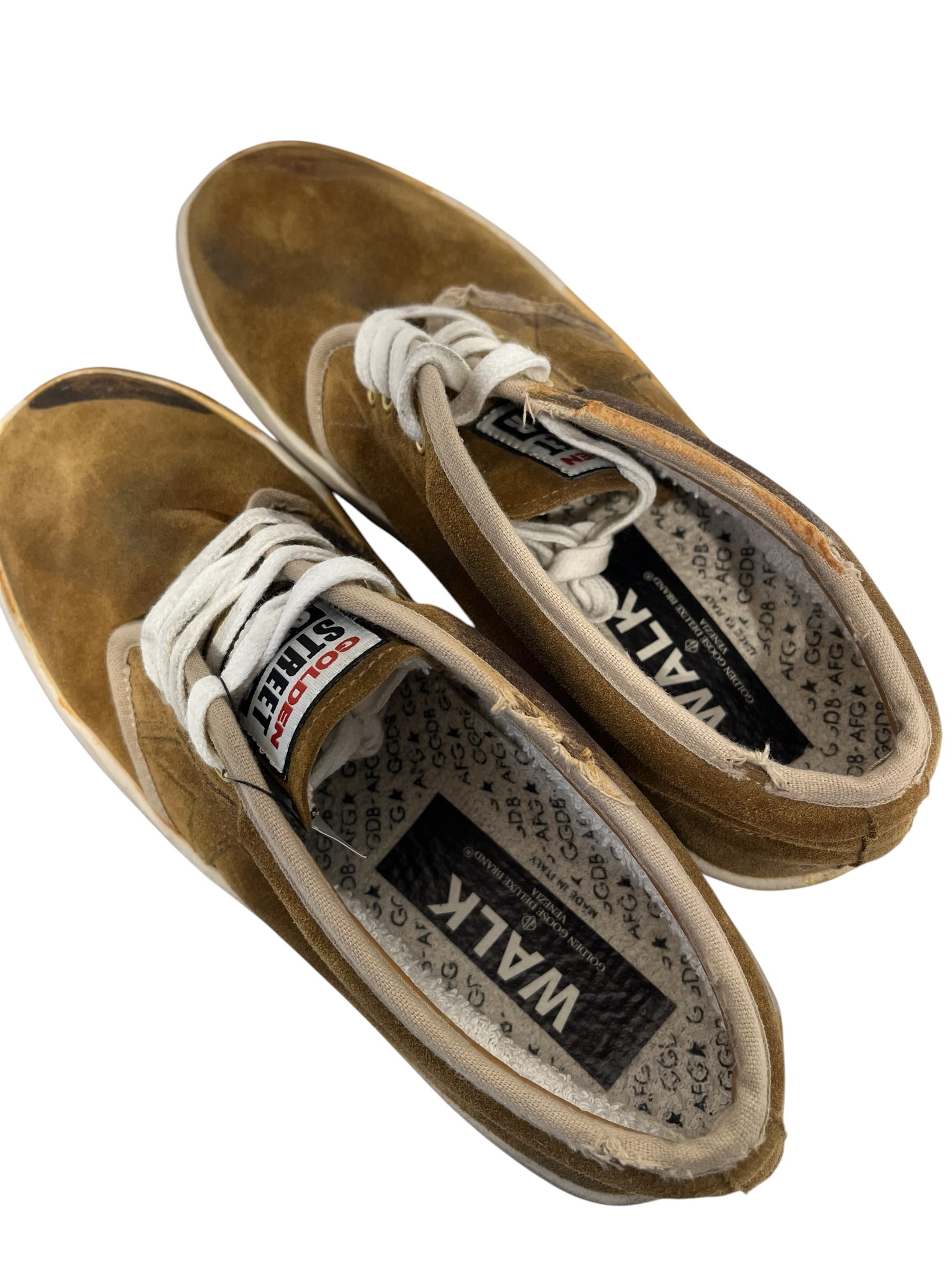 GOLDEN GOOSE/Low-Sneakers/Suede/CML/Star Walk view 3