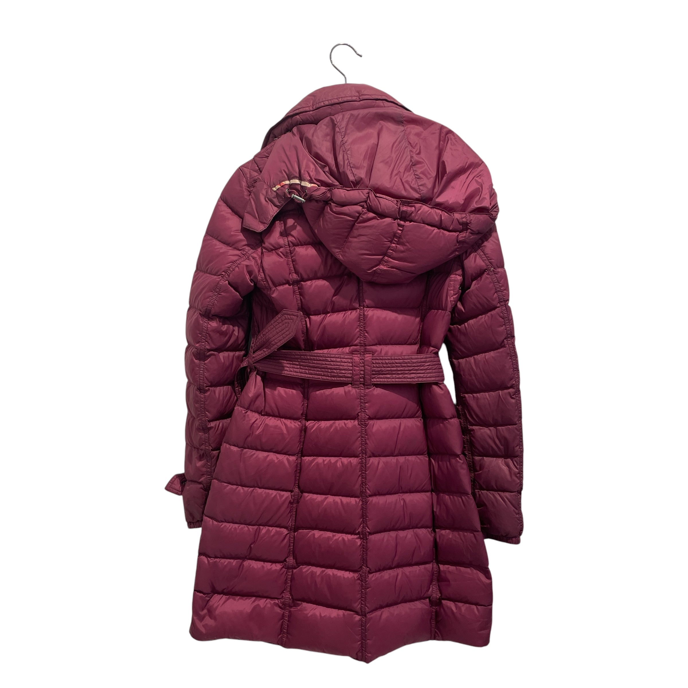 BURBERRY BRIT/Puffer Jkt/XS/Nylon/PPL/puffer trench coat view 2