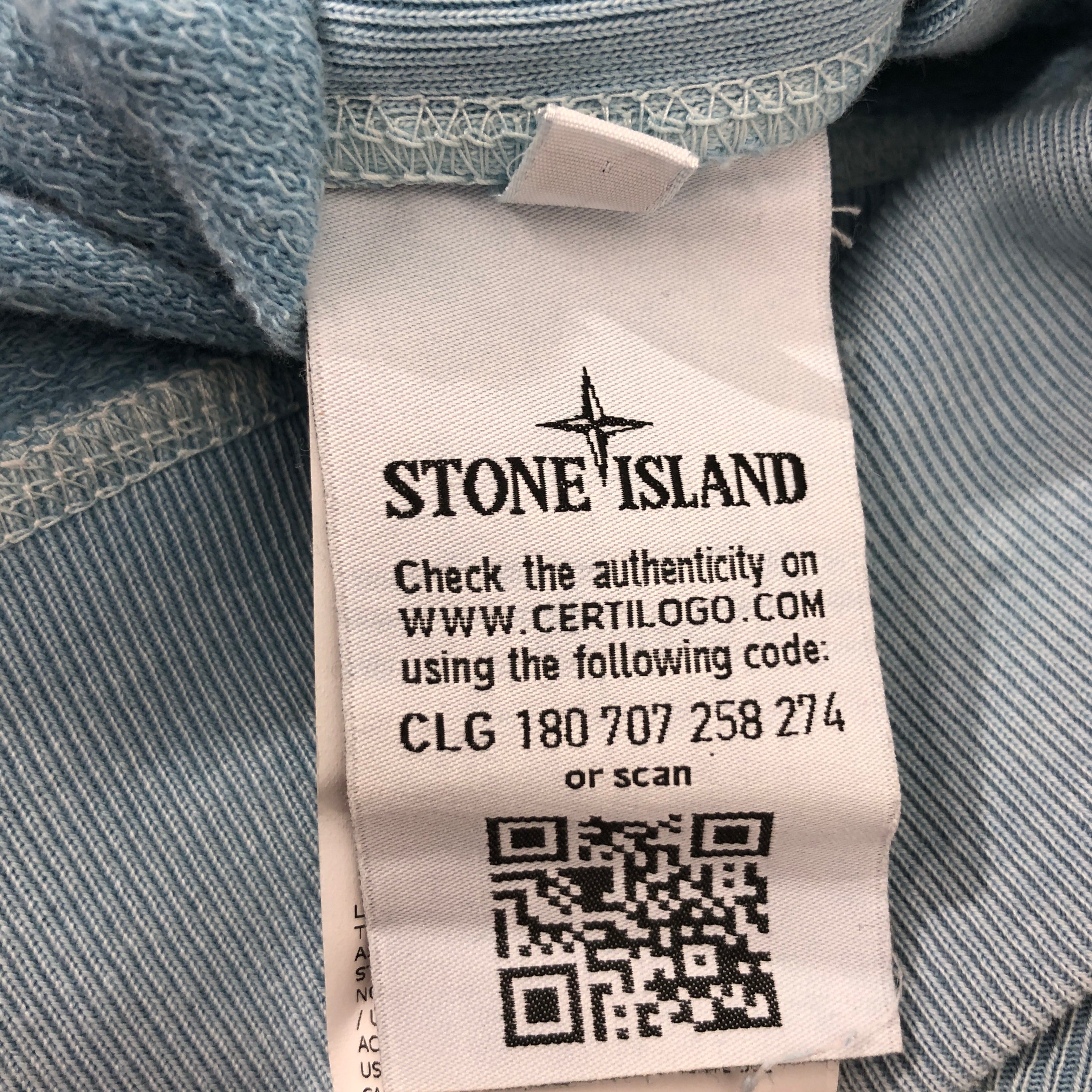 STONE ISLAND/Sweater/XL/Cotton/BLU/ view 4