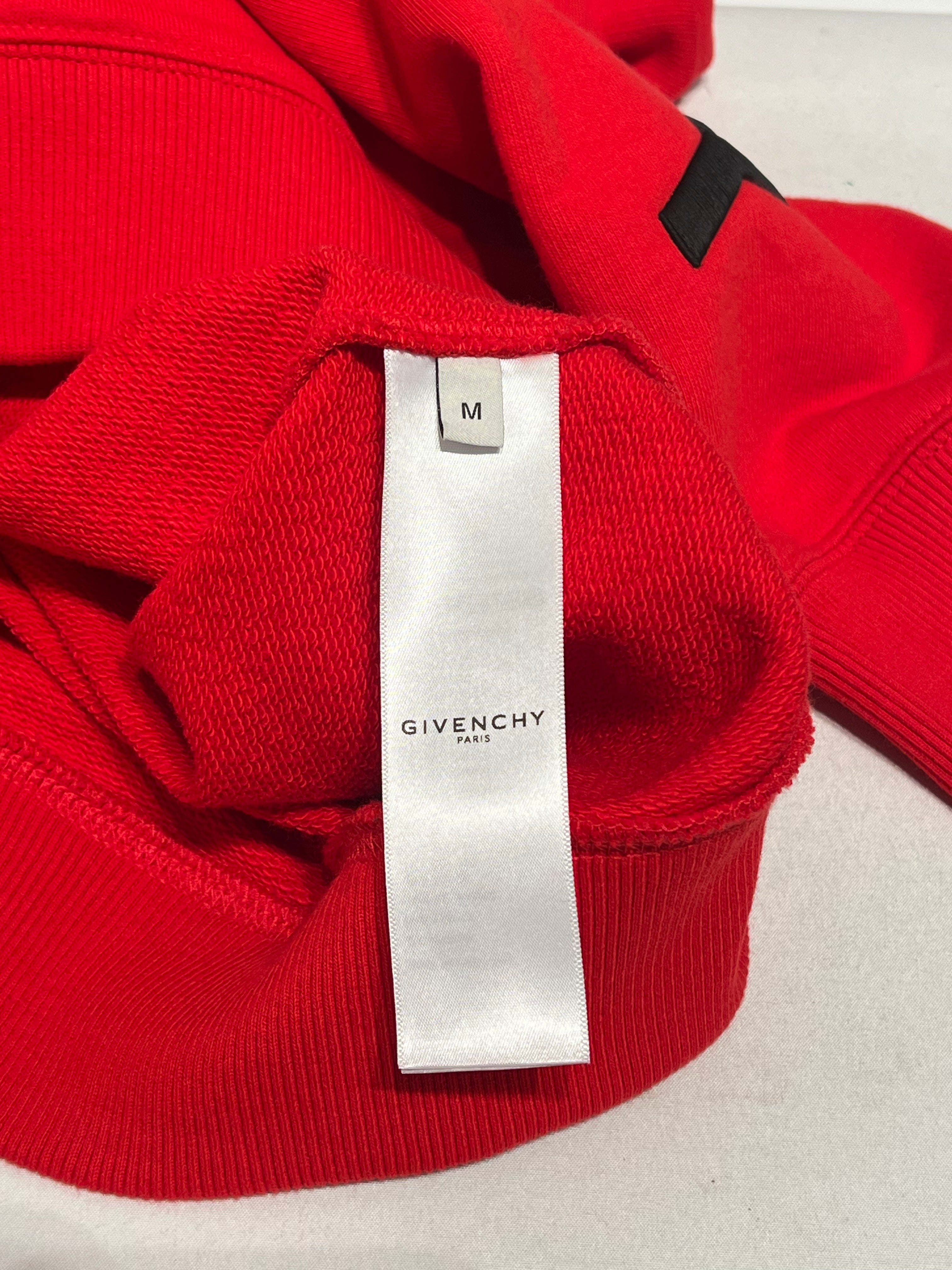 GIVENCHY/Sweatshirt/M/Graphic/Cotton/RED/ view 4