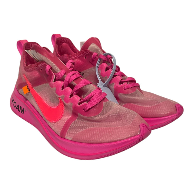NIKE/Low-Sneakers/US 9/PNK/OFF WHITE ZOOM FLY PINK