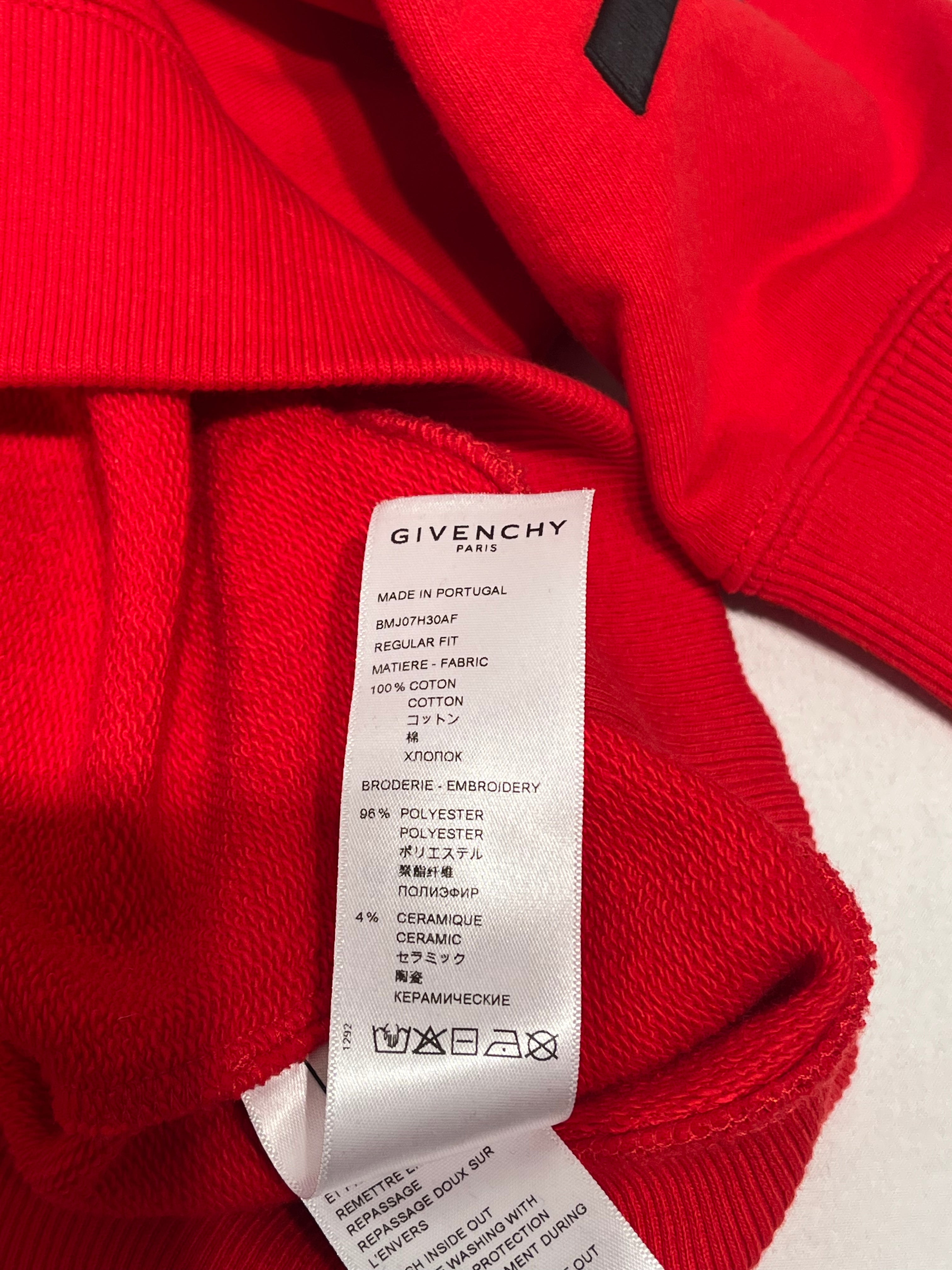 GIVENCHY/Sweatshirt/M/Graphic/Cotton/RED/ view 6