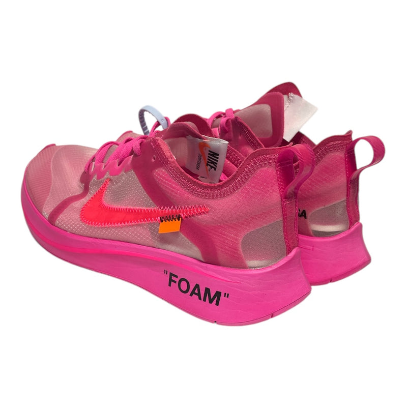 NIKE/Low-Sneakers/US 9/PNK/OFF WHITE ZOOM FLY PINK