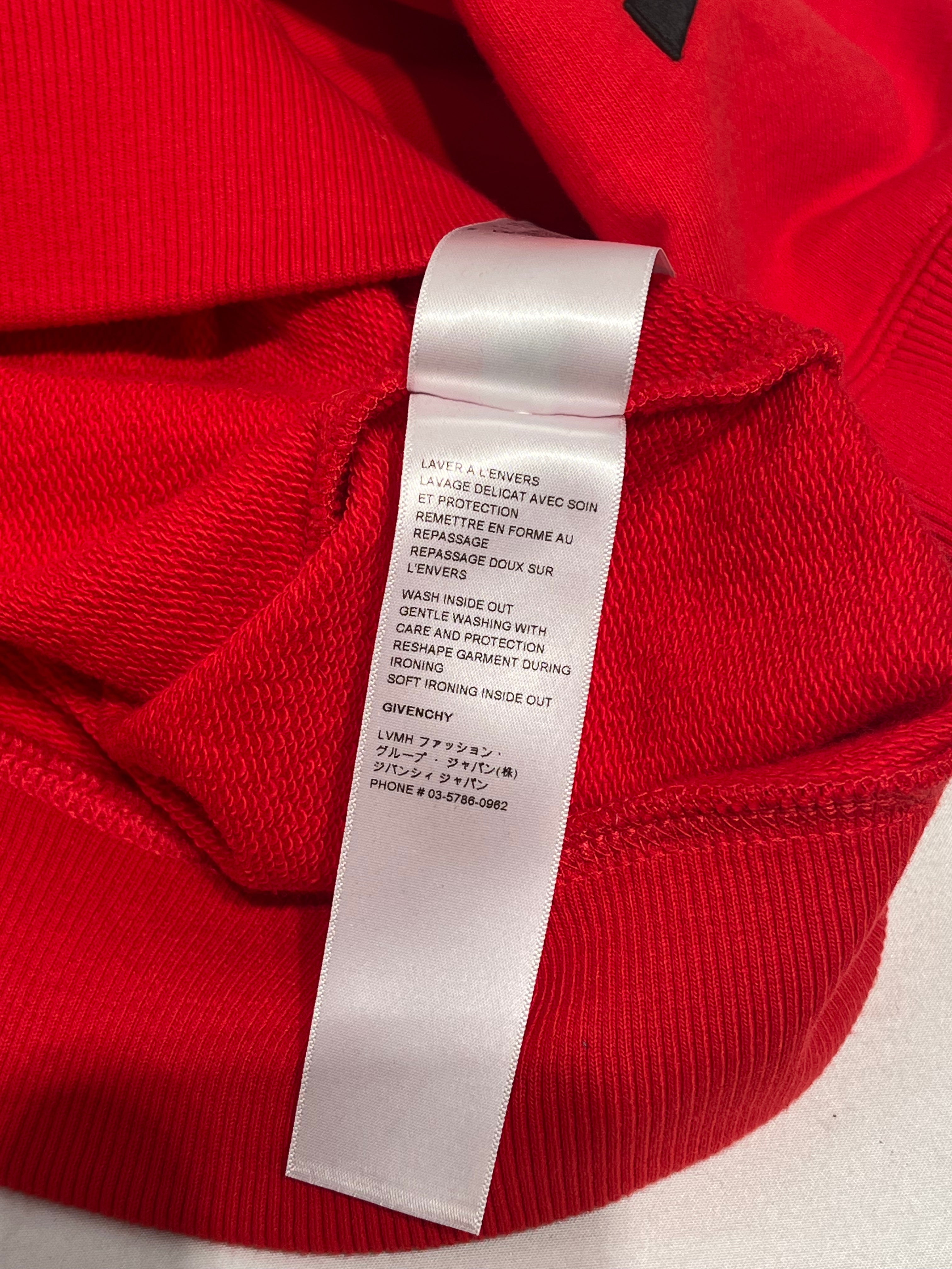 GIVENCHY/Sweatshirt/M/Graphic/Cotton/RED/ view 5