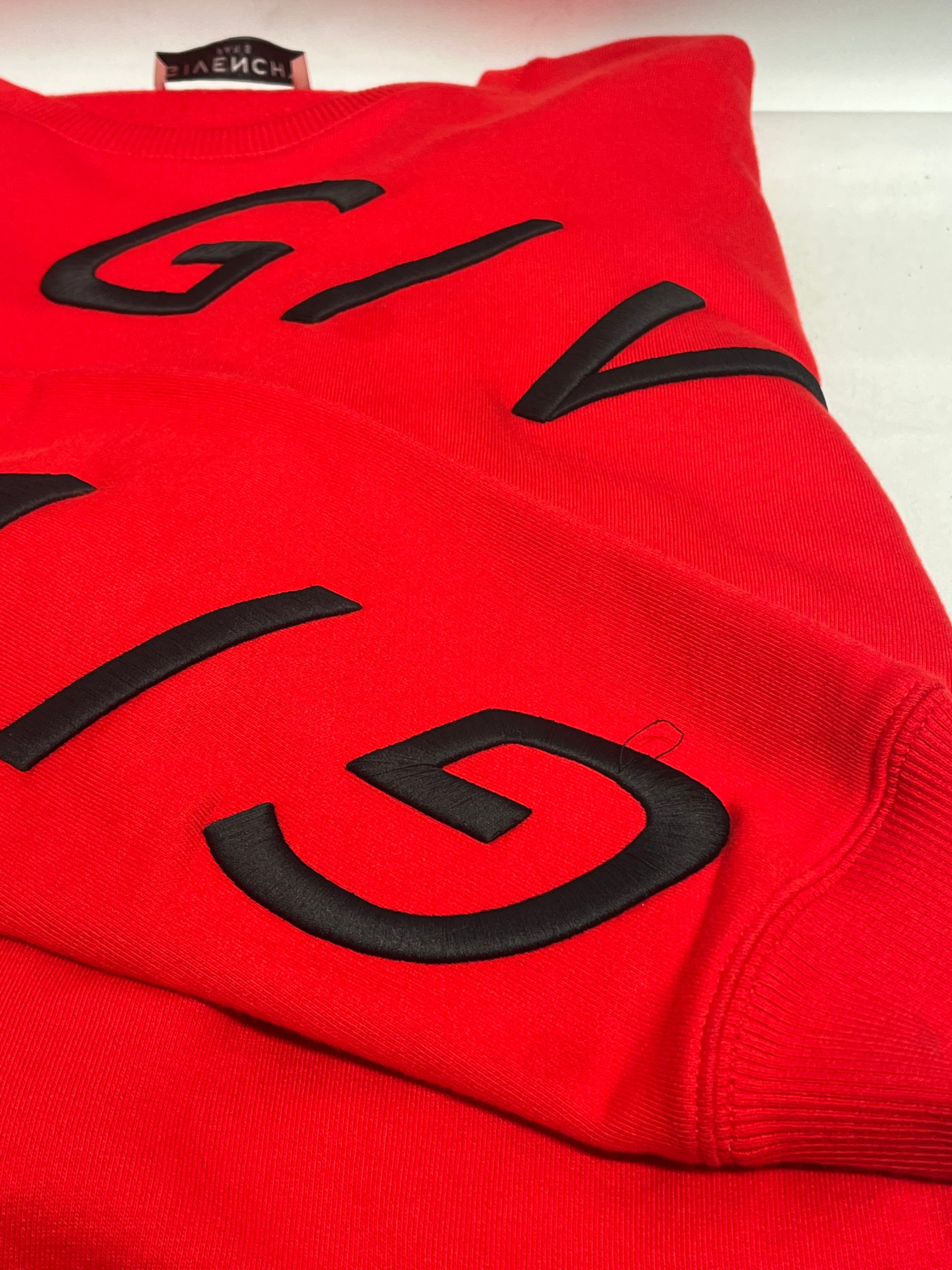 GIVENCHY/Sweatshirt/M/Graphic/Cotton/RED/ view 8