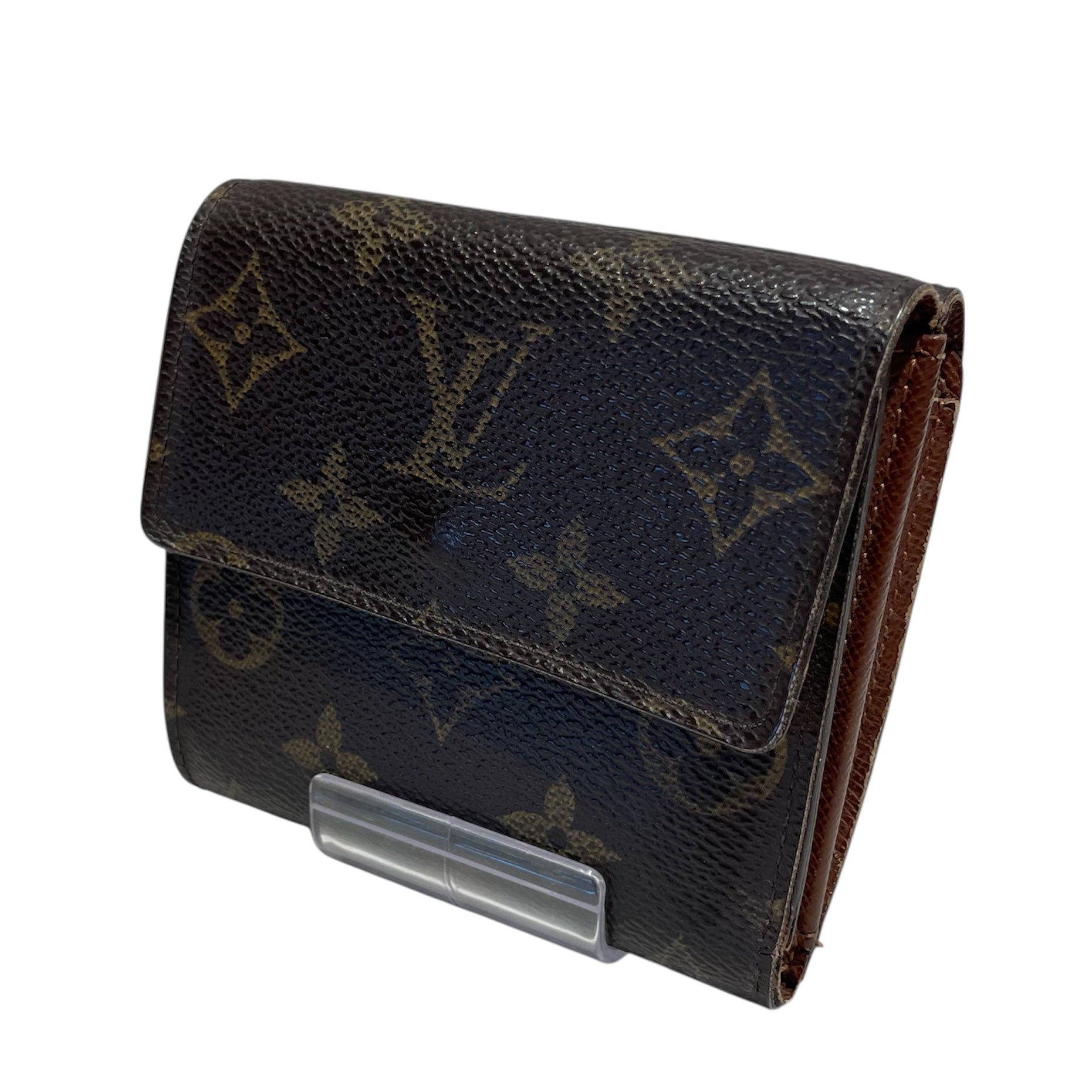 LOUIS VUITTON/Bifold Wallet/Monogram/Leather/BRW/Elise view 1