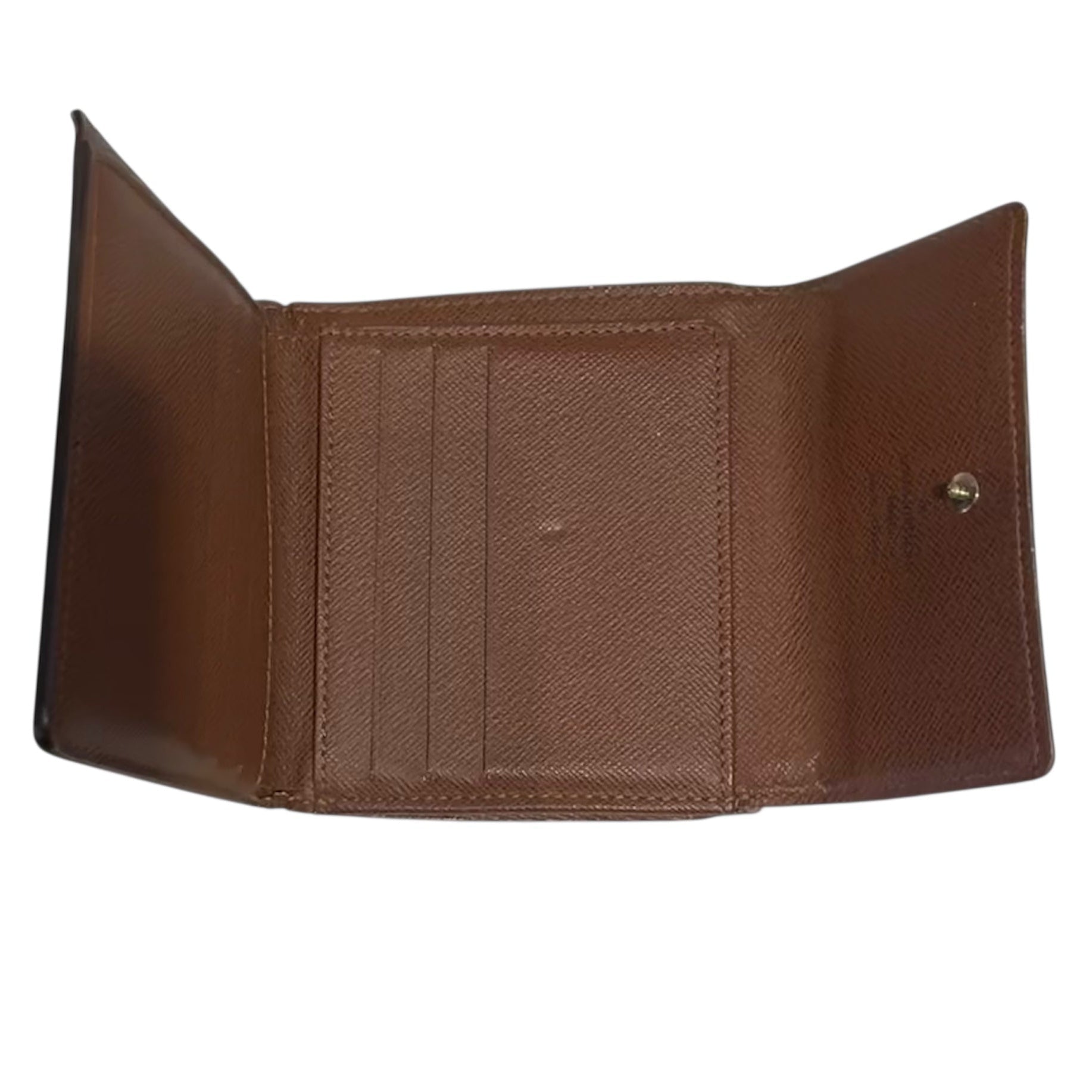 LOUIS VUITTON/Bifold Wallet/Monogram/Leather/BRW/Elise view 2