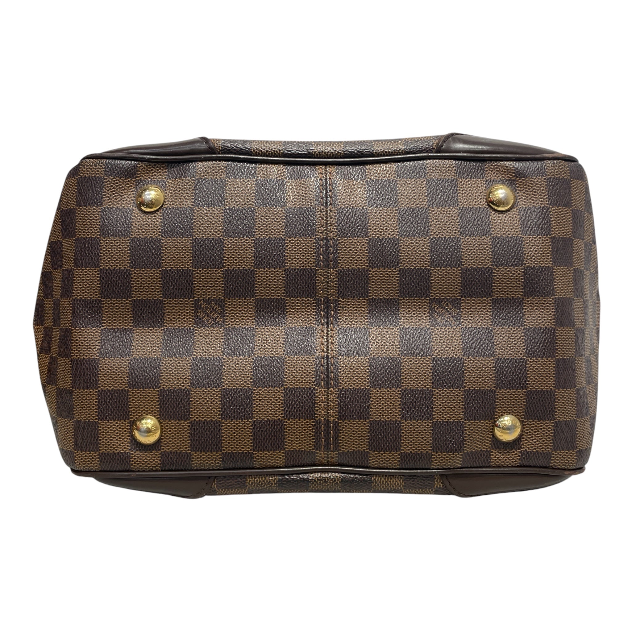 LOUIS VUITTON/Boston Bag/Leather/BRW/Damier Bag view 3