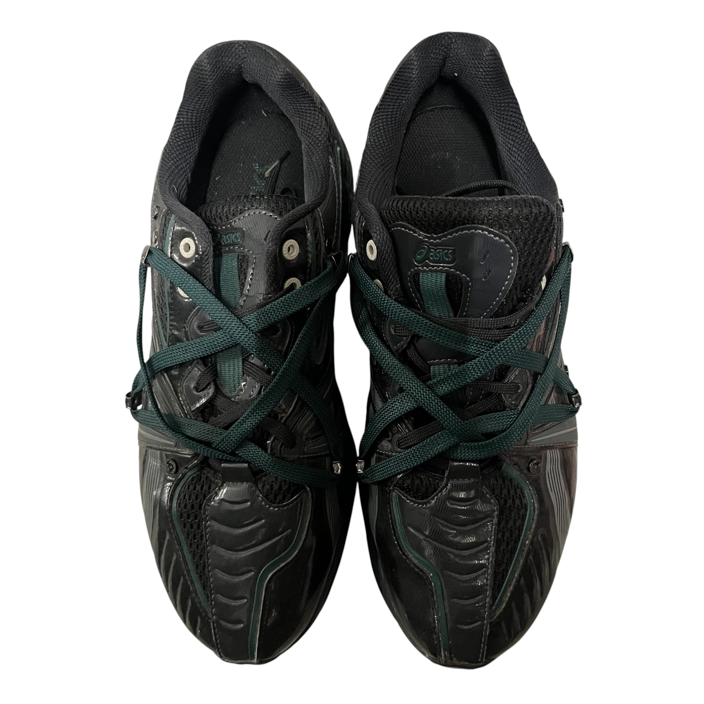 ASICS/Low-Sneakers/US 10/BLK/protoblast grren laces view 3