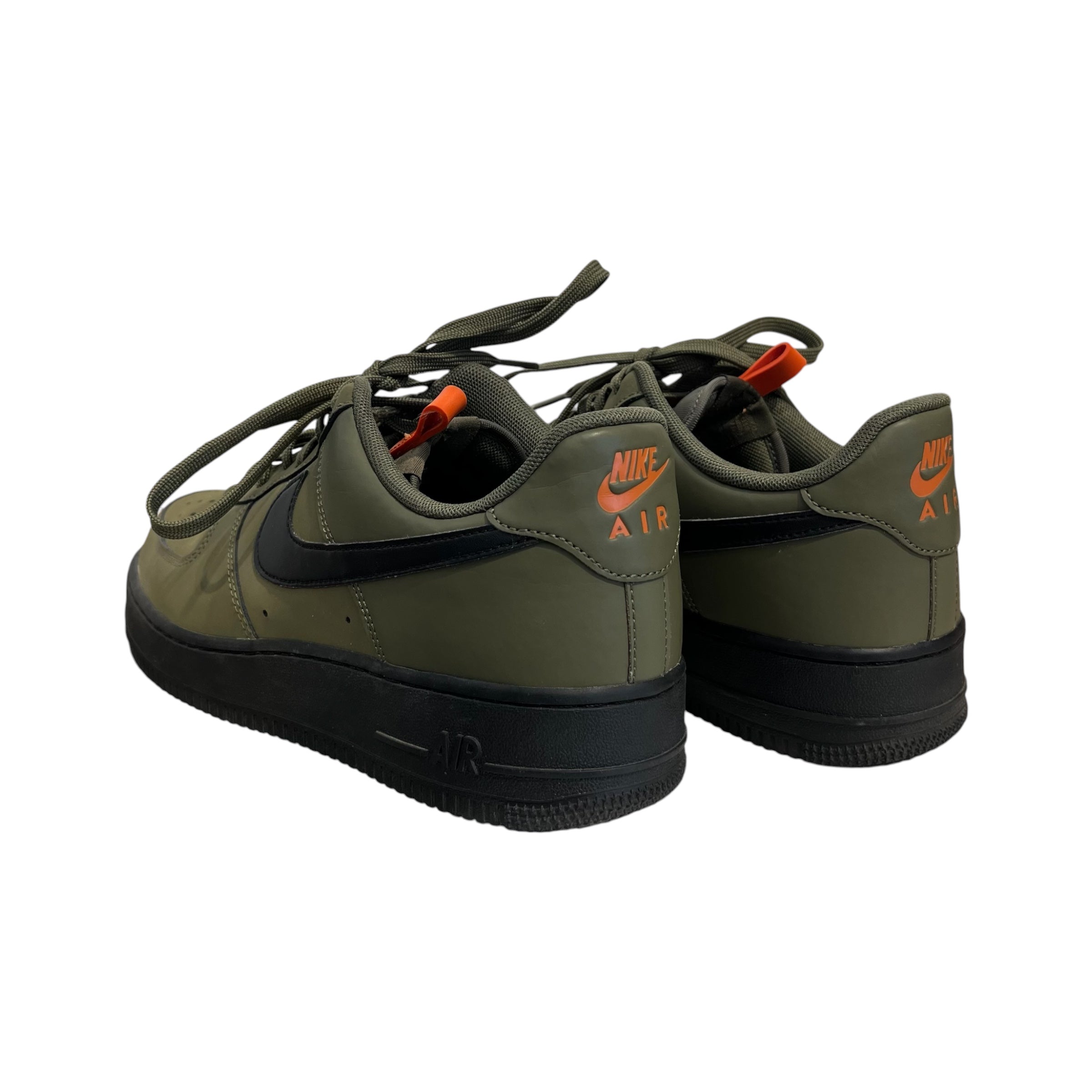 NIKE/Low-Sneakers/US 9/Leather/KHK/air force 1 low olive view 2