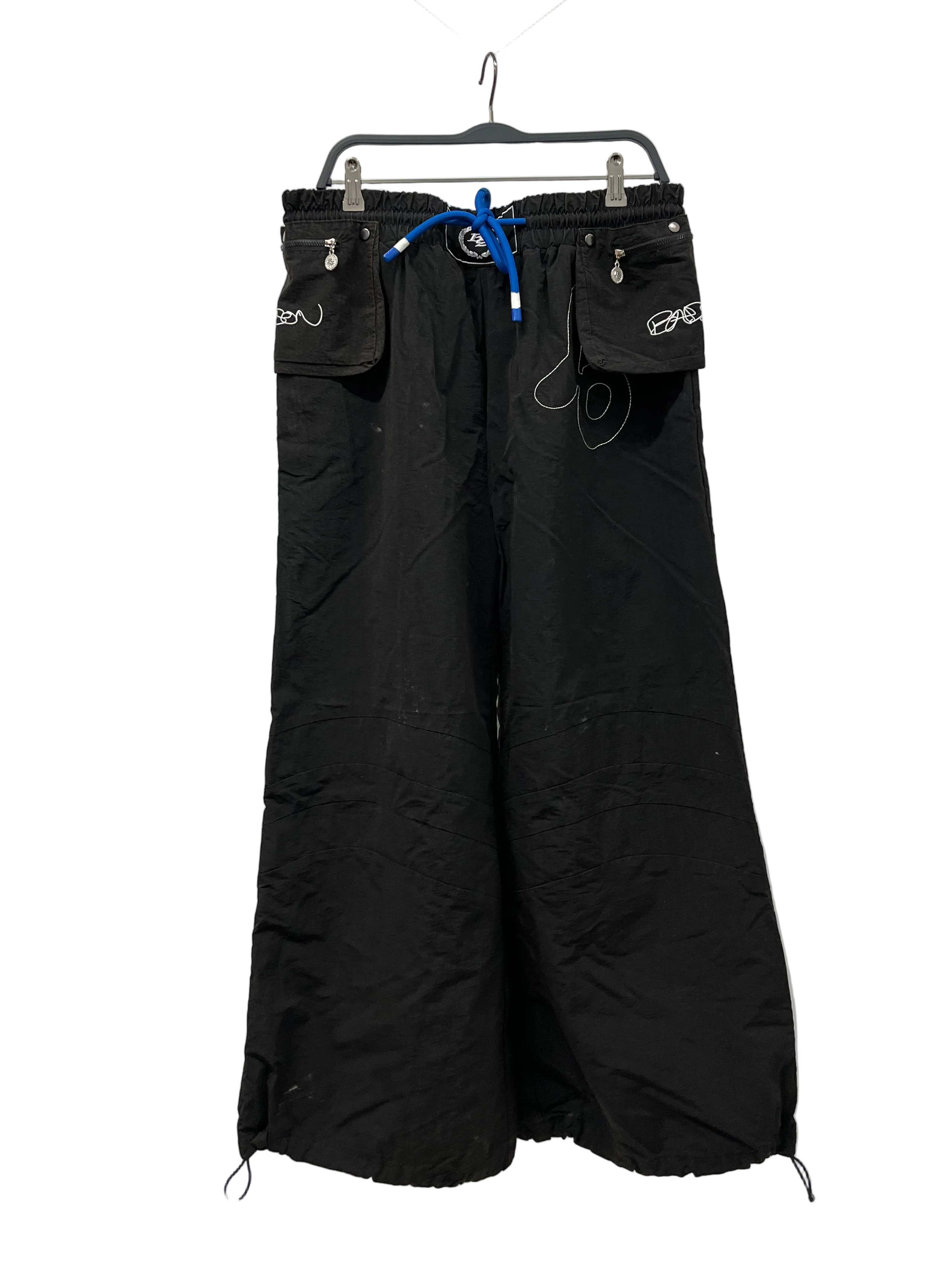 BAD SON/Bootcut Pants/XL/Nylon/BLK/REMOVABLE POCKETS view 1