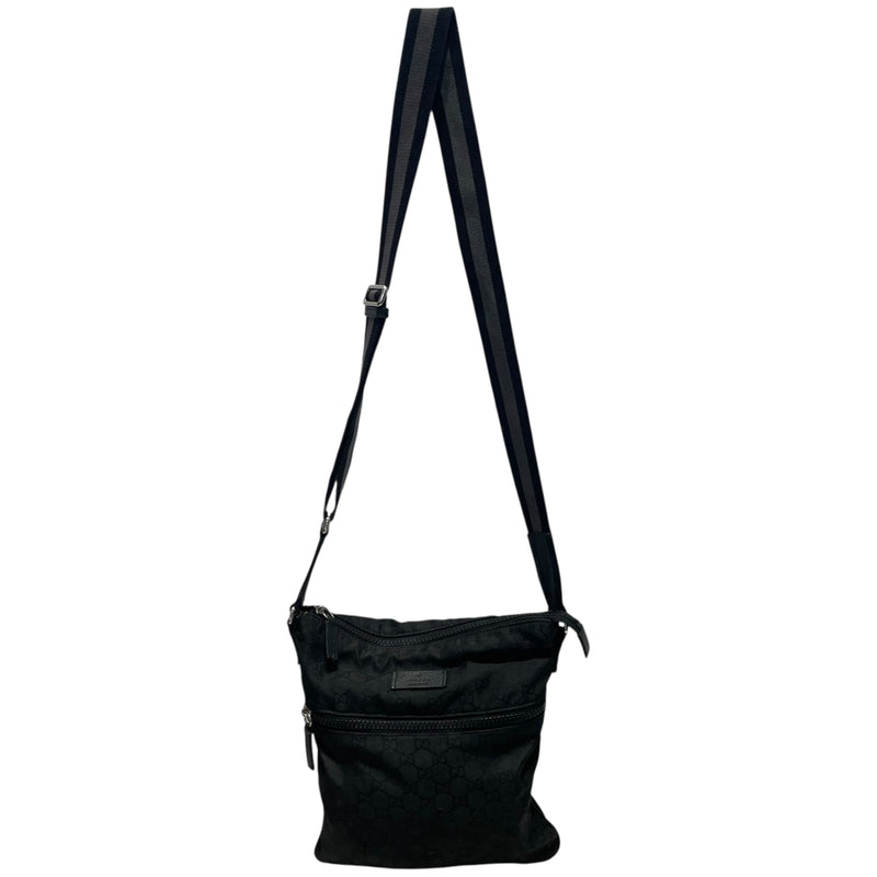 GUCCI/Cross Body Bag/S/Monogram/BLK/messenger