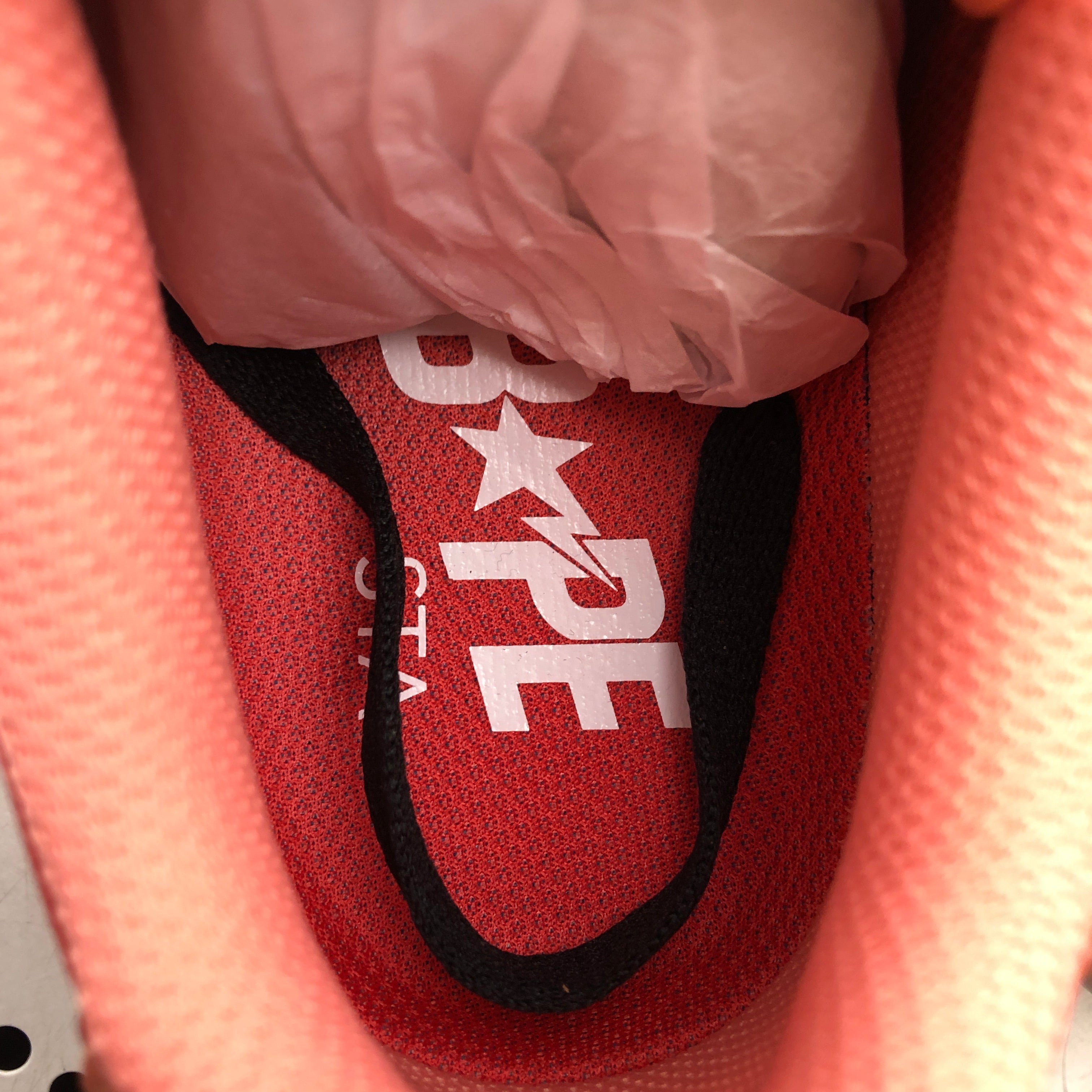 BAPE STA!/Low-Sneakers/US 7/Leather/ORN/bape sk8 sta view 3