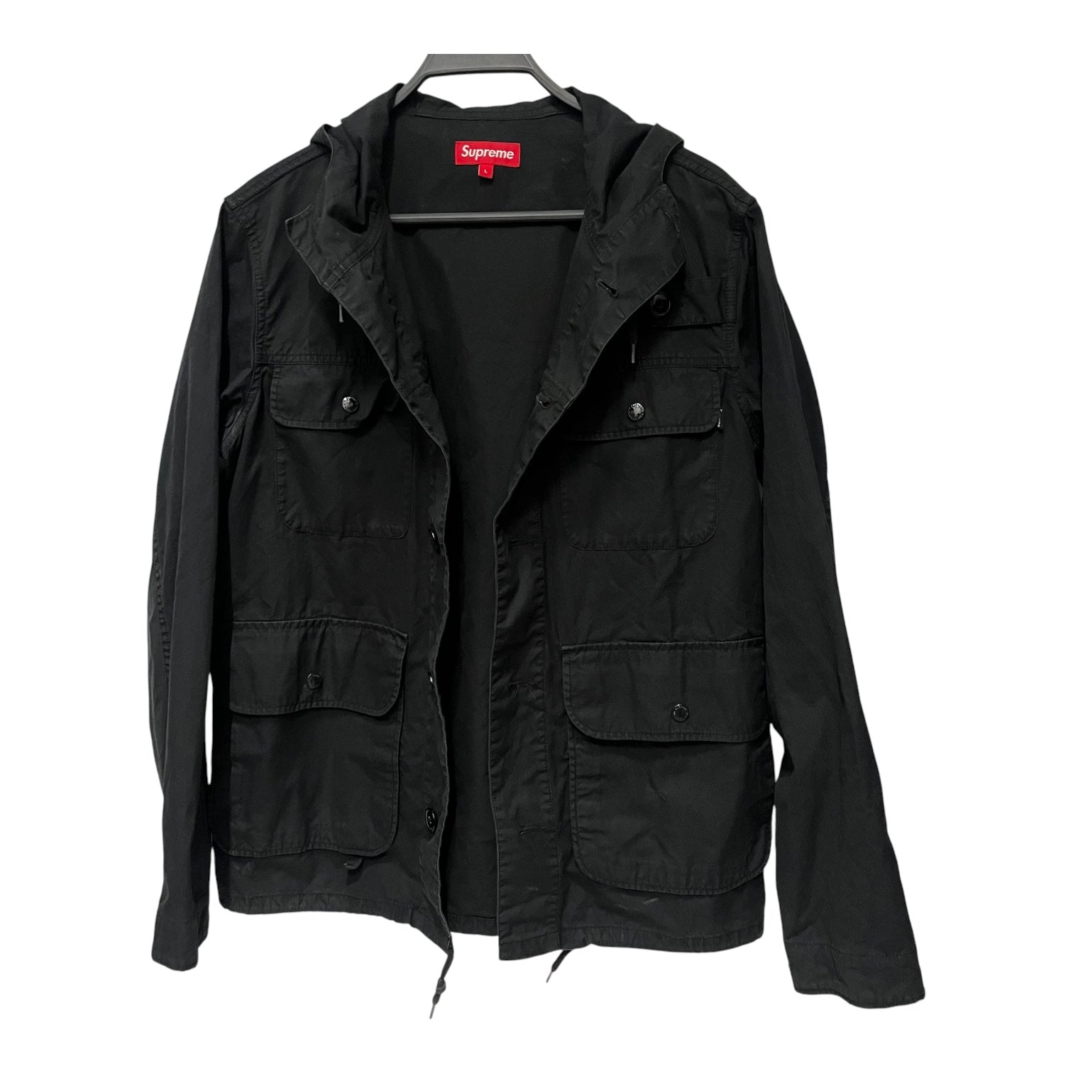 Supreme/Jacket/L/Cotton/BLK/ view 1