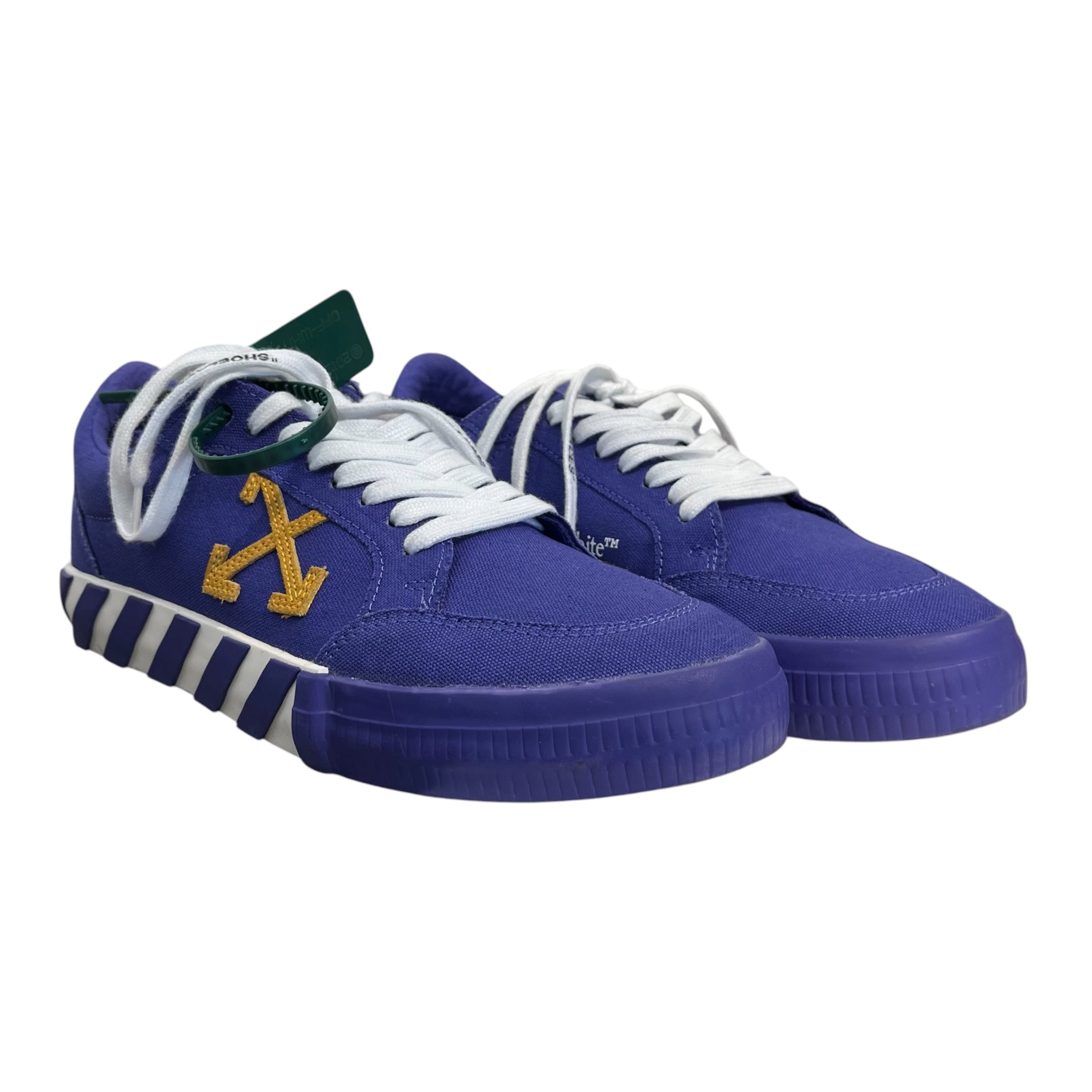 OFF-WHITE/Low-Sneakers/EU 42/Leather/PPL/vulc sneaker view 1
