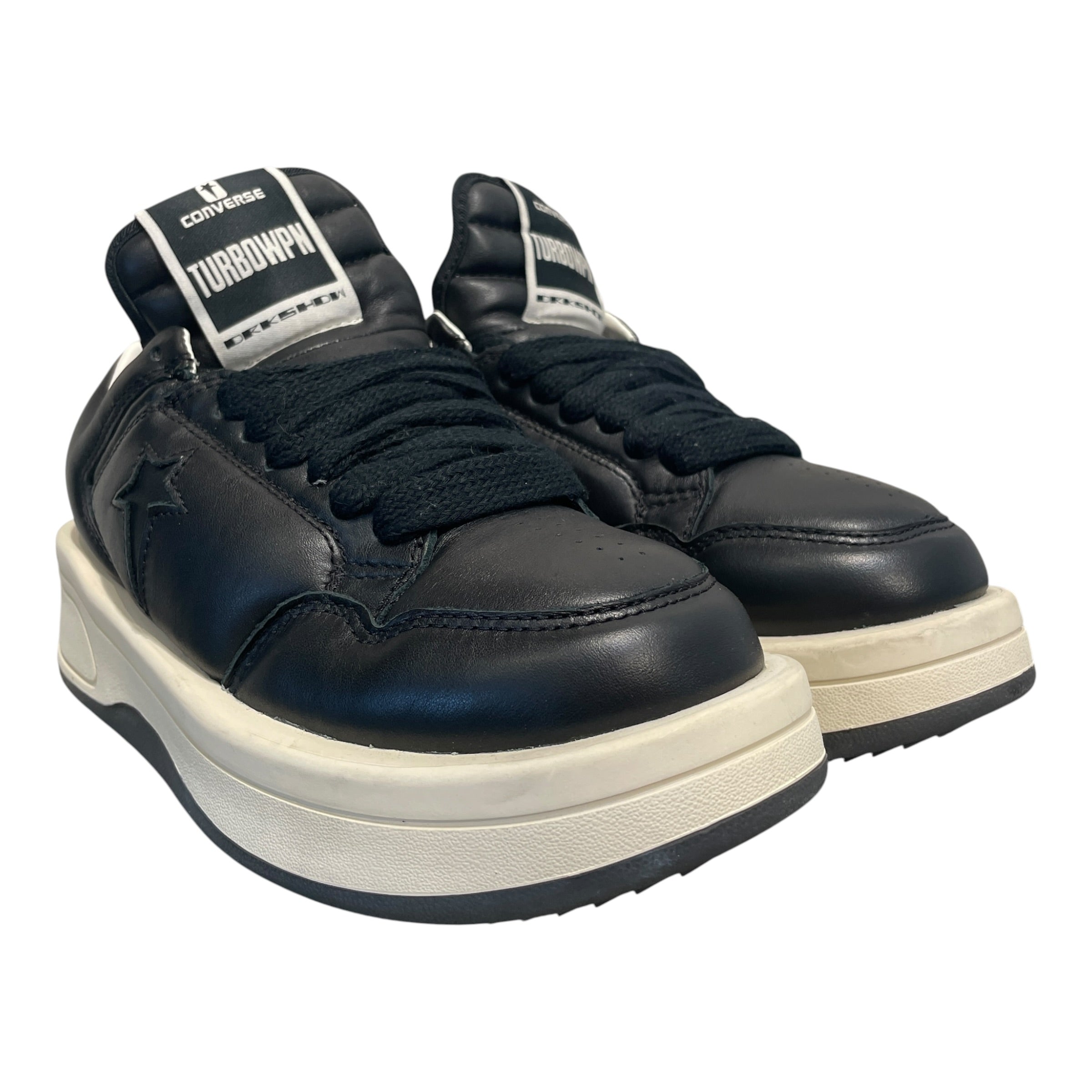 CONVERSE/Rick Owens/Shoes/US 6/Leather/BLK/Rickowens Converse