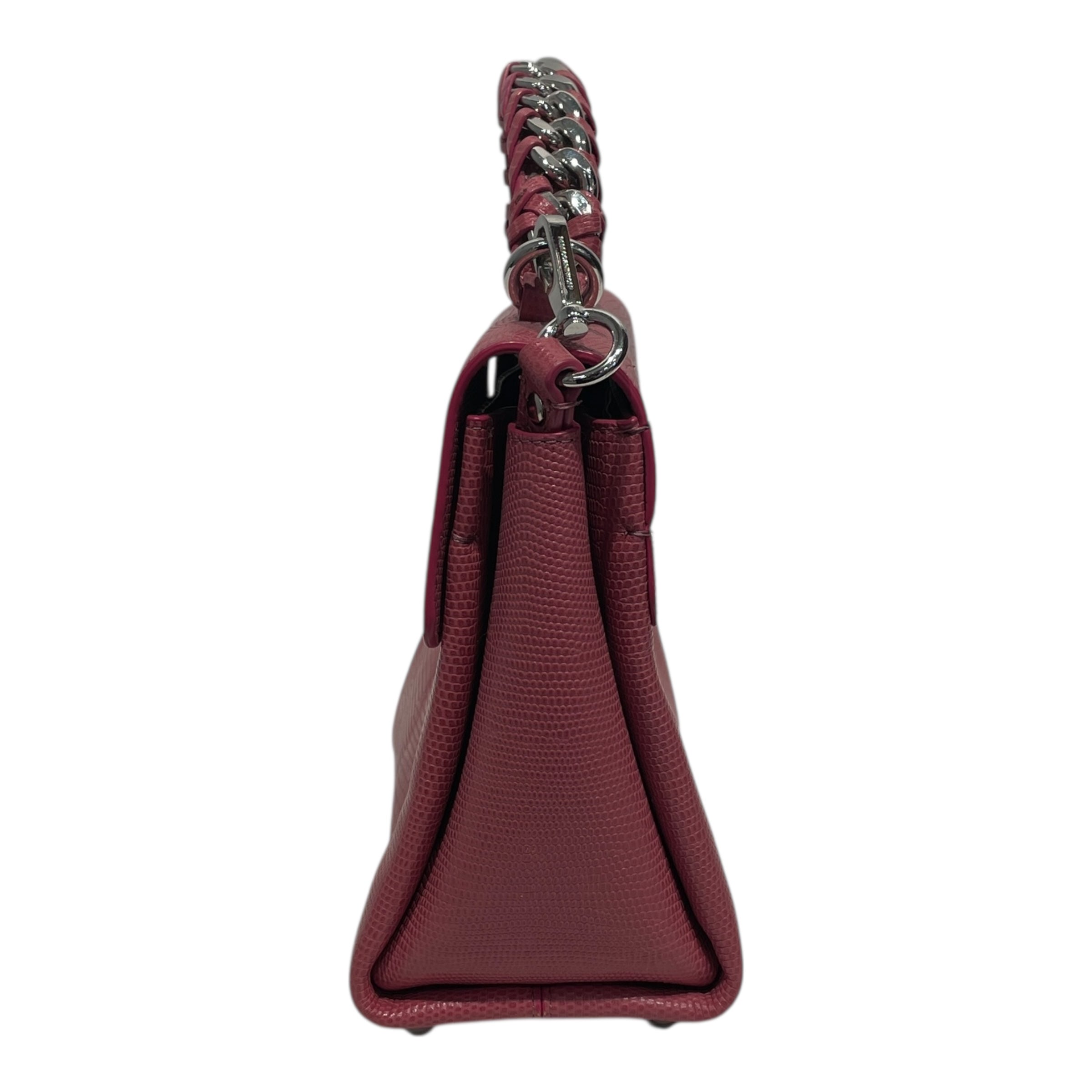 REBECCA MINKOFF/Tote Bag/Leather/PNK/SATCHEL CROC view 3