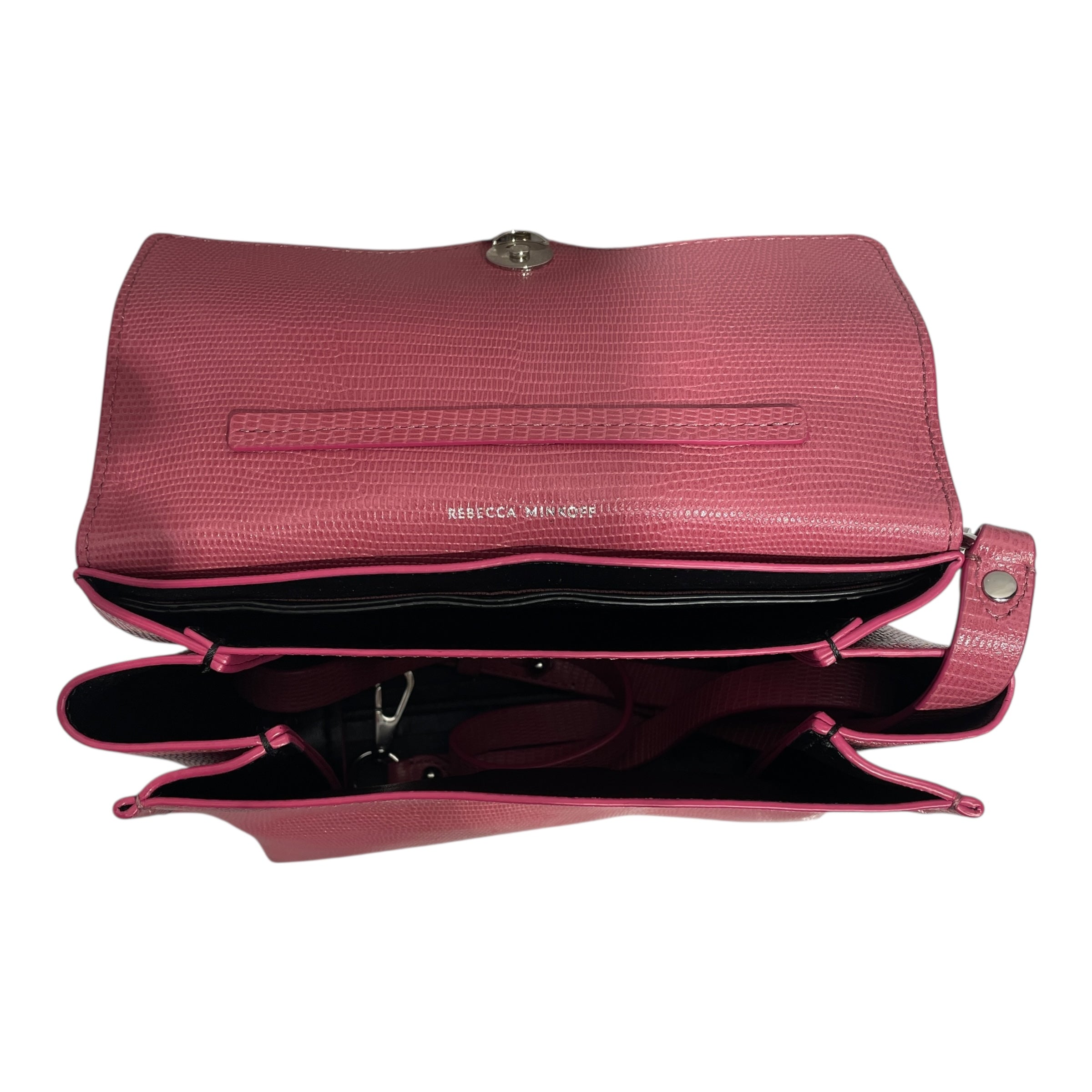 REBECCA MINKOFF/Tote Bag/Leather/PNK/SATCHEL CROC view 5