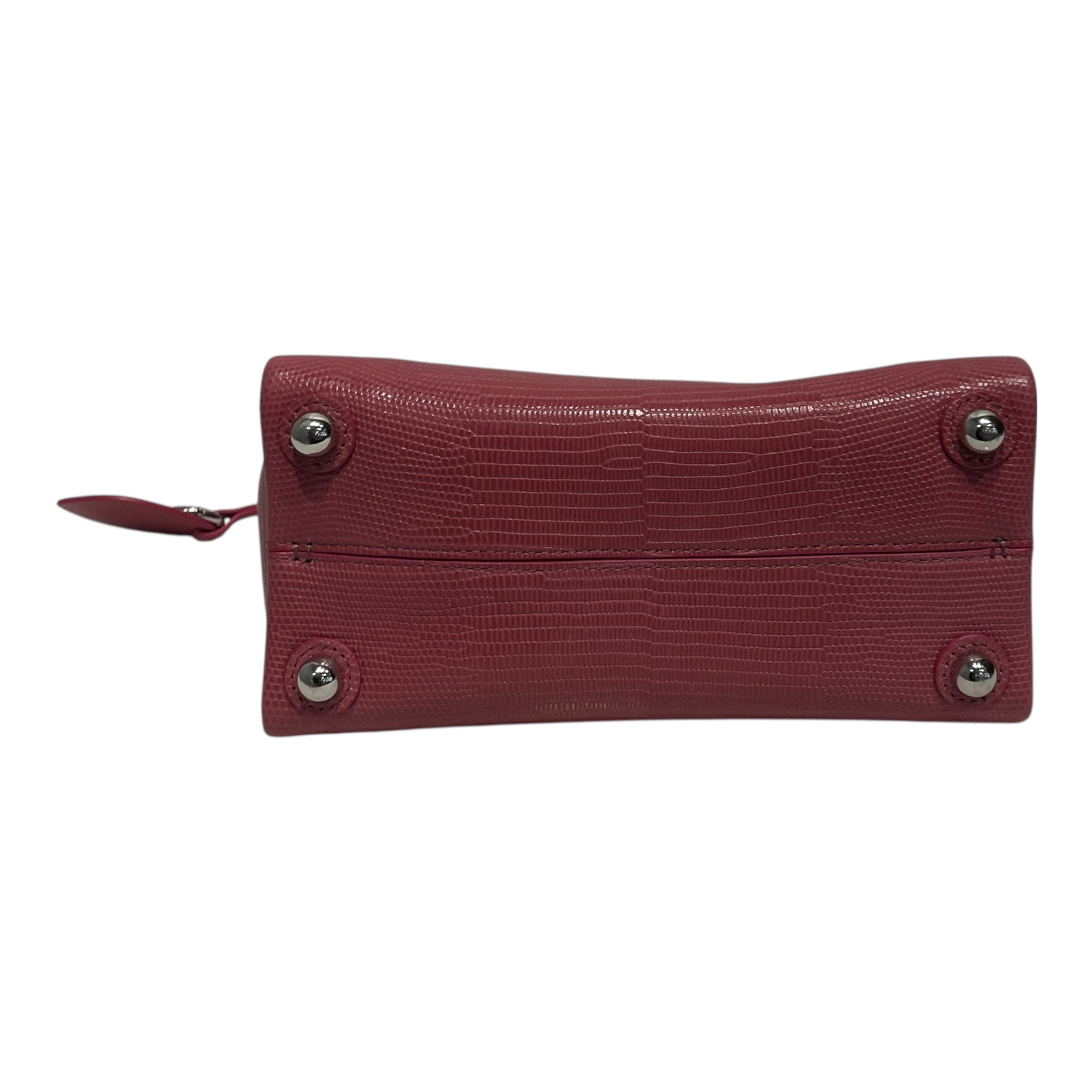 REBECCA MINKOFF/Tote Bag/Leather/PNK/SATCHEL CROC view 6