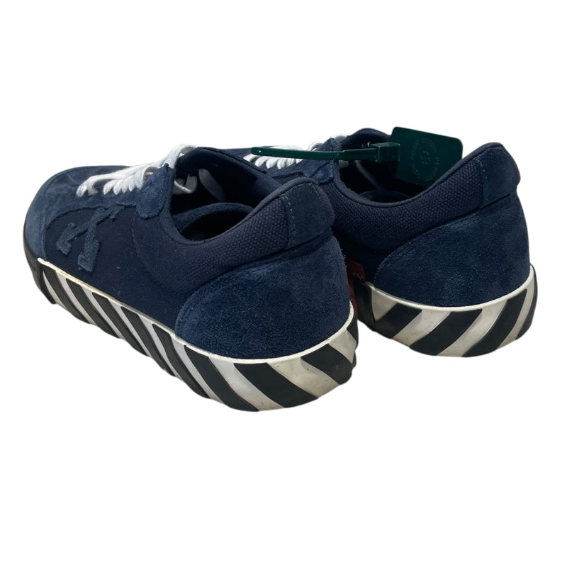 OFF-WHITE/Low-Sneakers/US 12/Cotton/NVY/vulcanized low