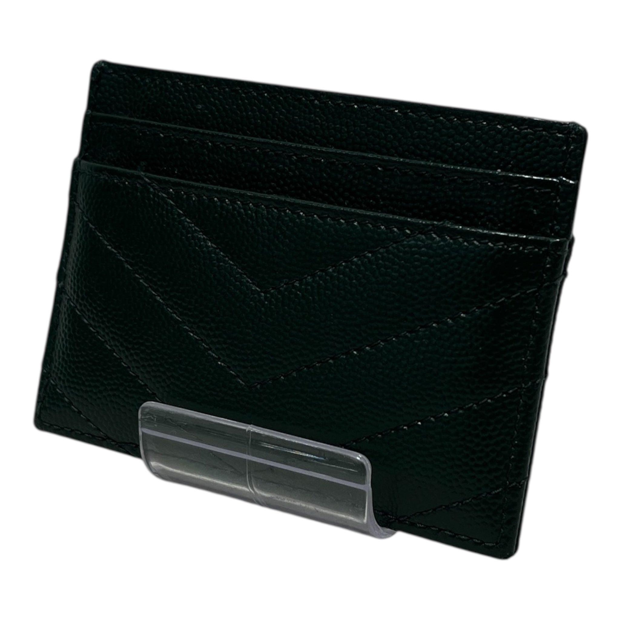 YVES SAINT LAURENT/Card Case/Leather/GRN/ view 2