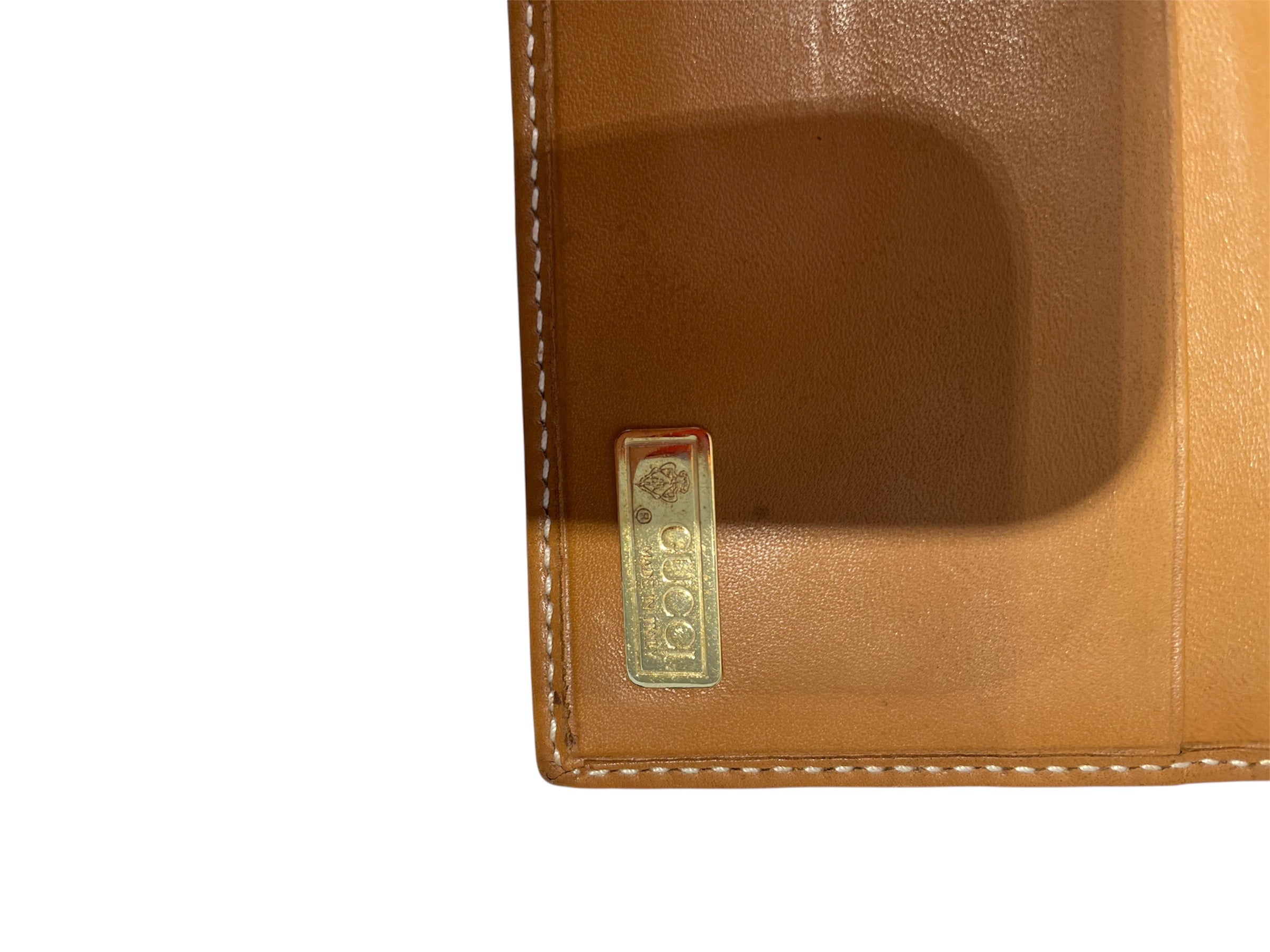GUCCI/Trifold Wallet/Gucci 1970s Porter Wallet view 3