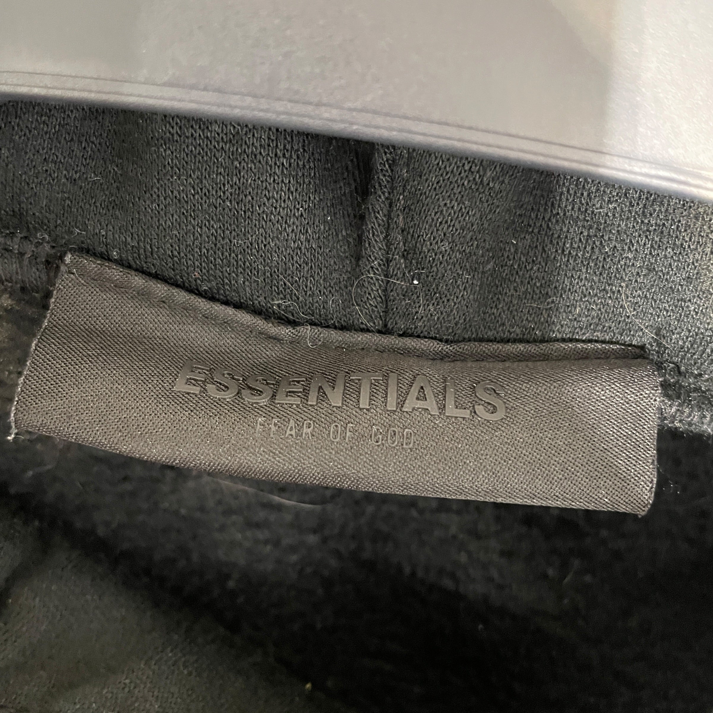 FOG ESSENTIALS/Hoodie/M/Cotton/BLK/ view 3
