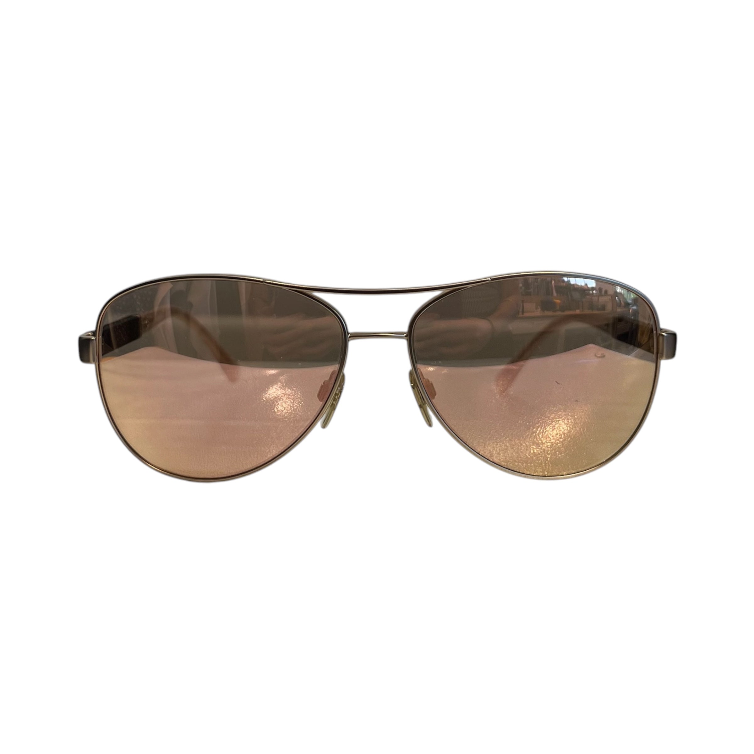 BURBERRY/Sunglasses/Metal/GLD/ view 1