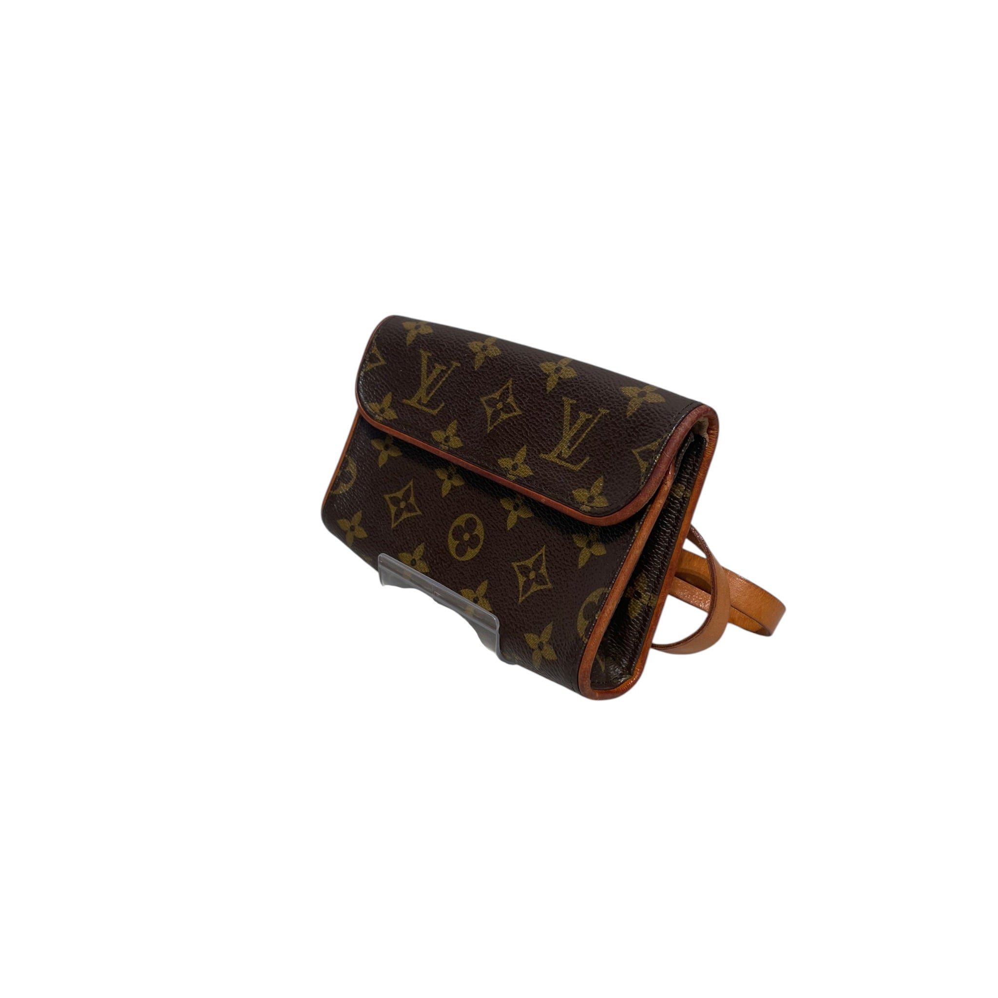 LOUIS VUITTON/Fanny Pack/Monogram/Leather/BRW/florentine belt bag view 1