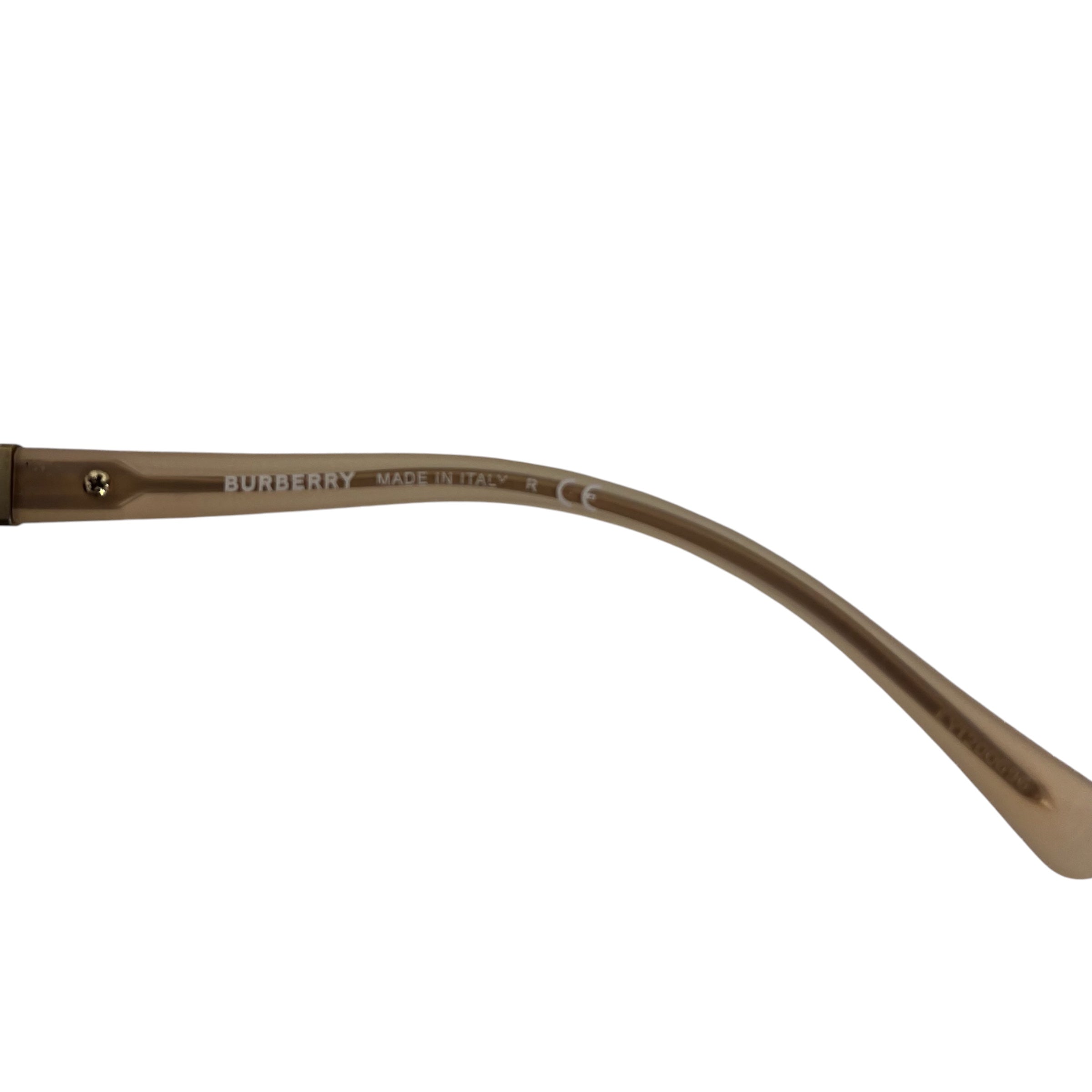 BURBERRY/Sunglasses/Metal/GLD/ view 3